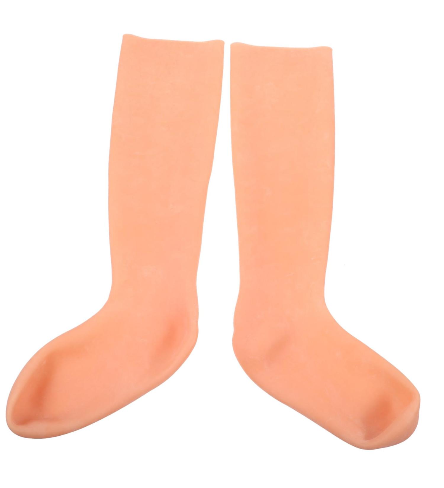 POPETPOP 1 Pair Moisturizing Foot Cover Cracked Heel Foot Care Moisturizing Socks Lotion Moisturizing Long Socks for Adult Spa Moisturizing Long Socks Ordinary Boots Elastic Stockings Sebs - Buy Online on GoSupps.com