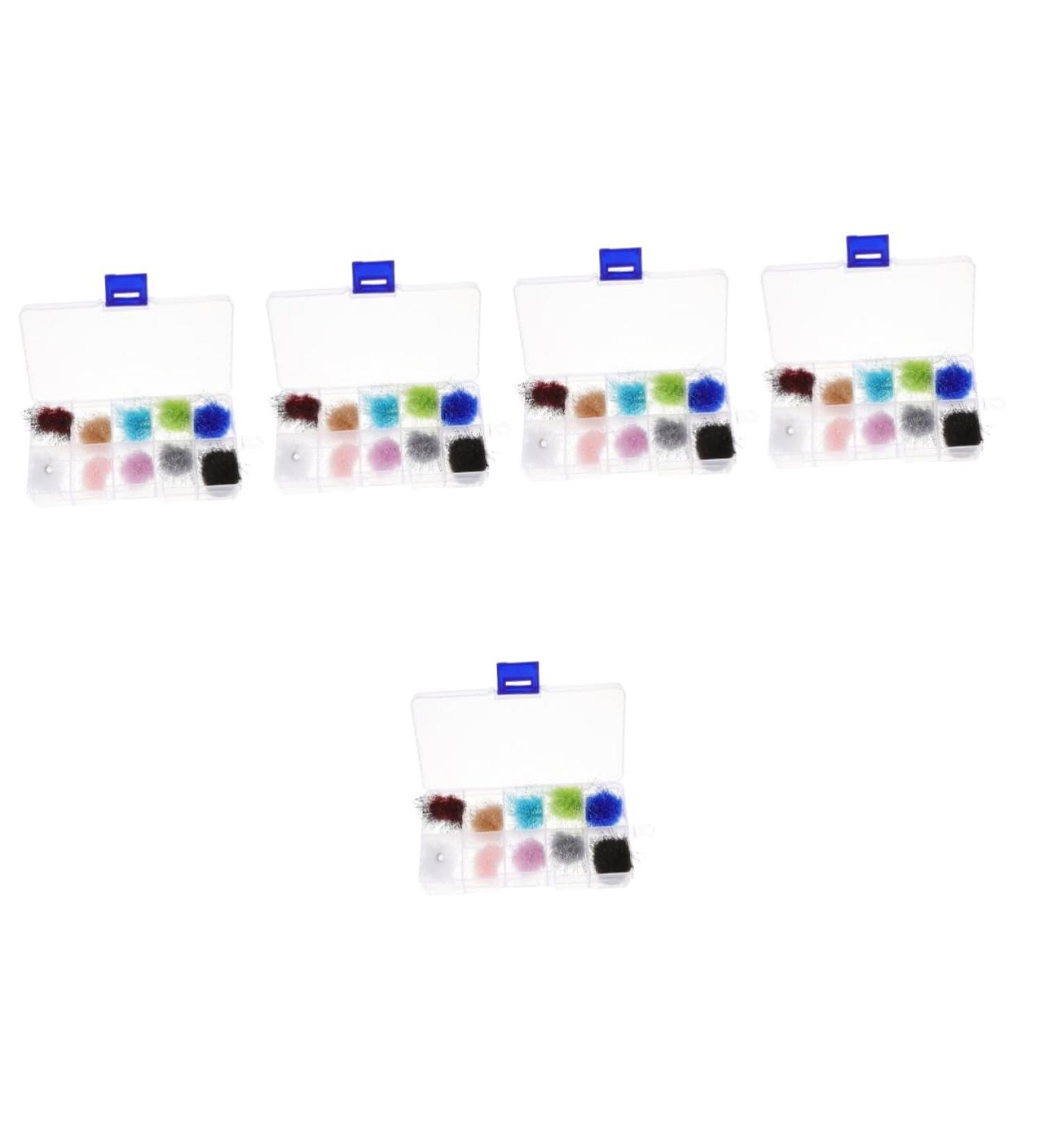 minkissy 5 Boxes Nail Set Nail Charms Puff Nail Pompom Nail Supplies Nail Polish Kit Nail Brush Nail Polish Pom Pom for Nail Art Velvet Accessories Manicure 3d - Buy Online on GoSupps.com