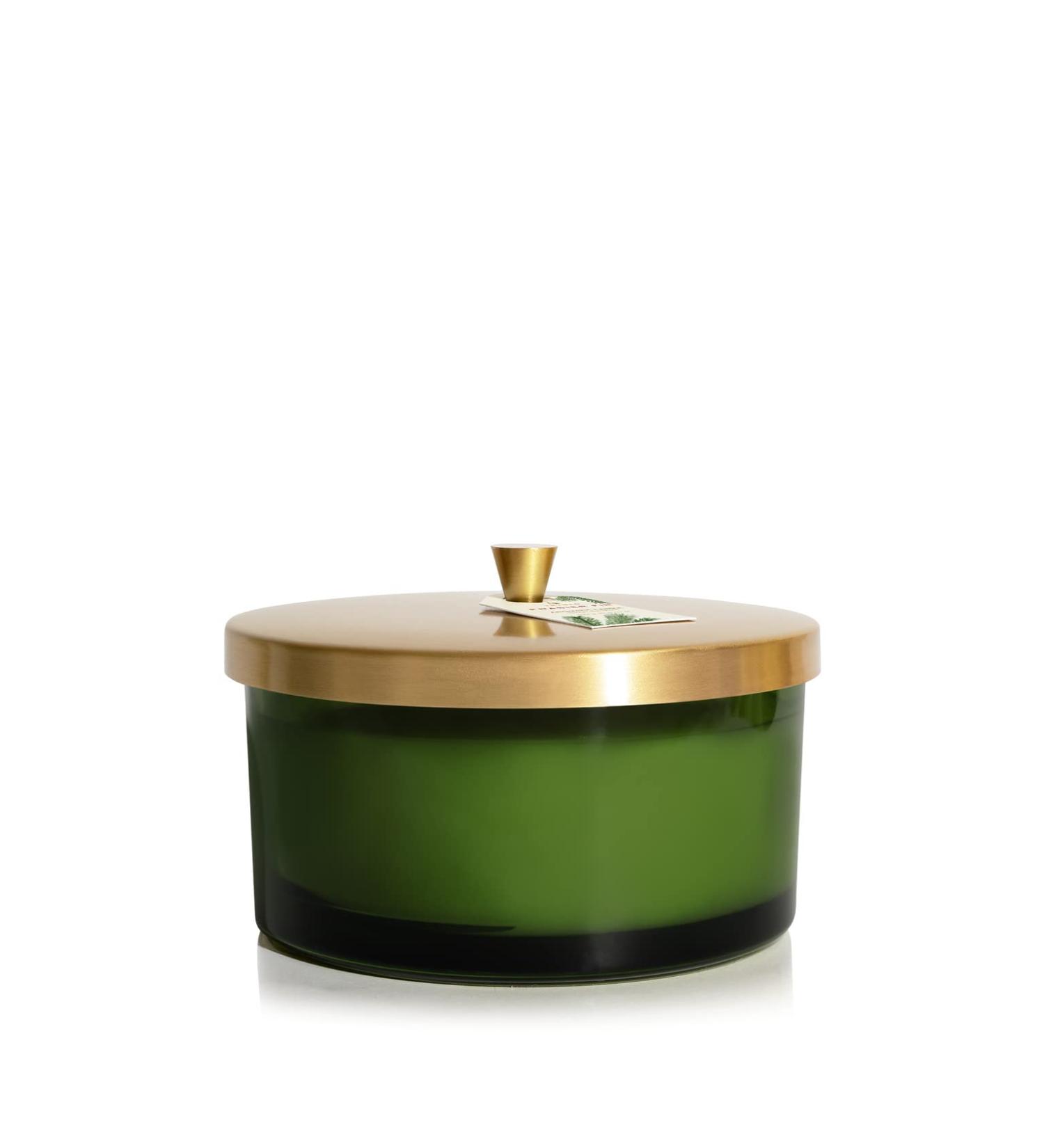 Thymes Frasier Fir Heritage 4-Wick Candle Luxurious Holiday Candle with Siberian Fir Cedarwood & Sandalwood 21oz Green Scented Candle for Home Fragrance International Shipping Available - Buy Online on GoSupps.com