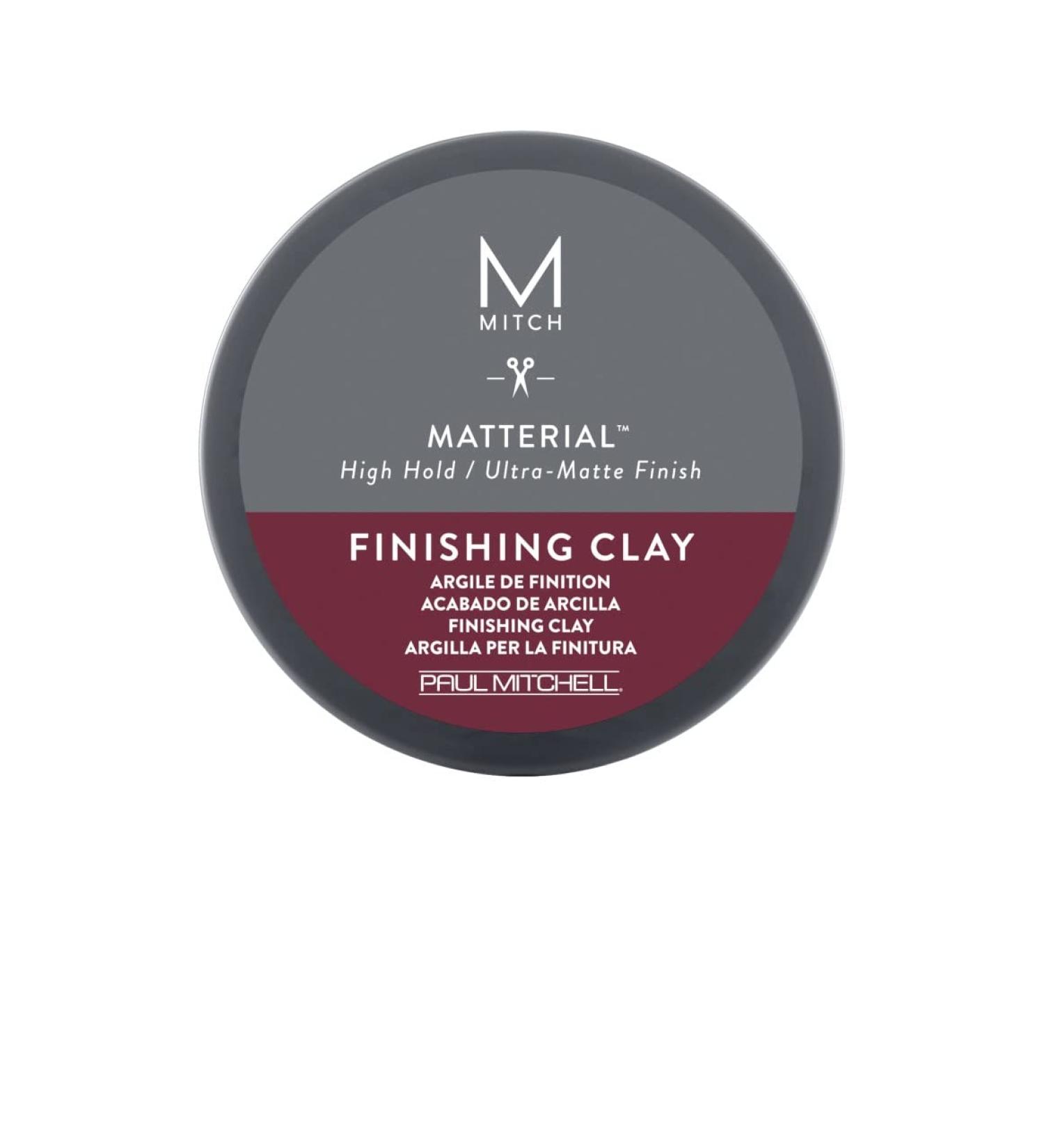 Paul Mitchell MITCH Matterial Styling Clay for Men Strong Hold, Ultra-Matte Finish - Buy Online on GoSupps.com