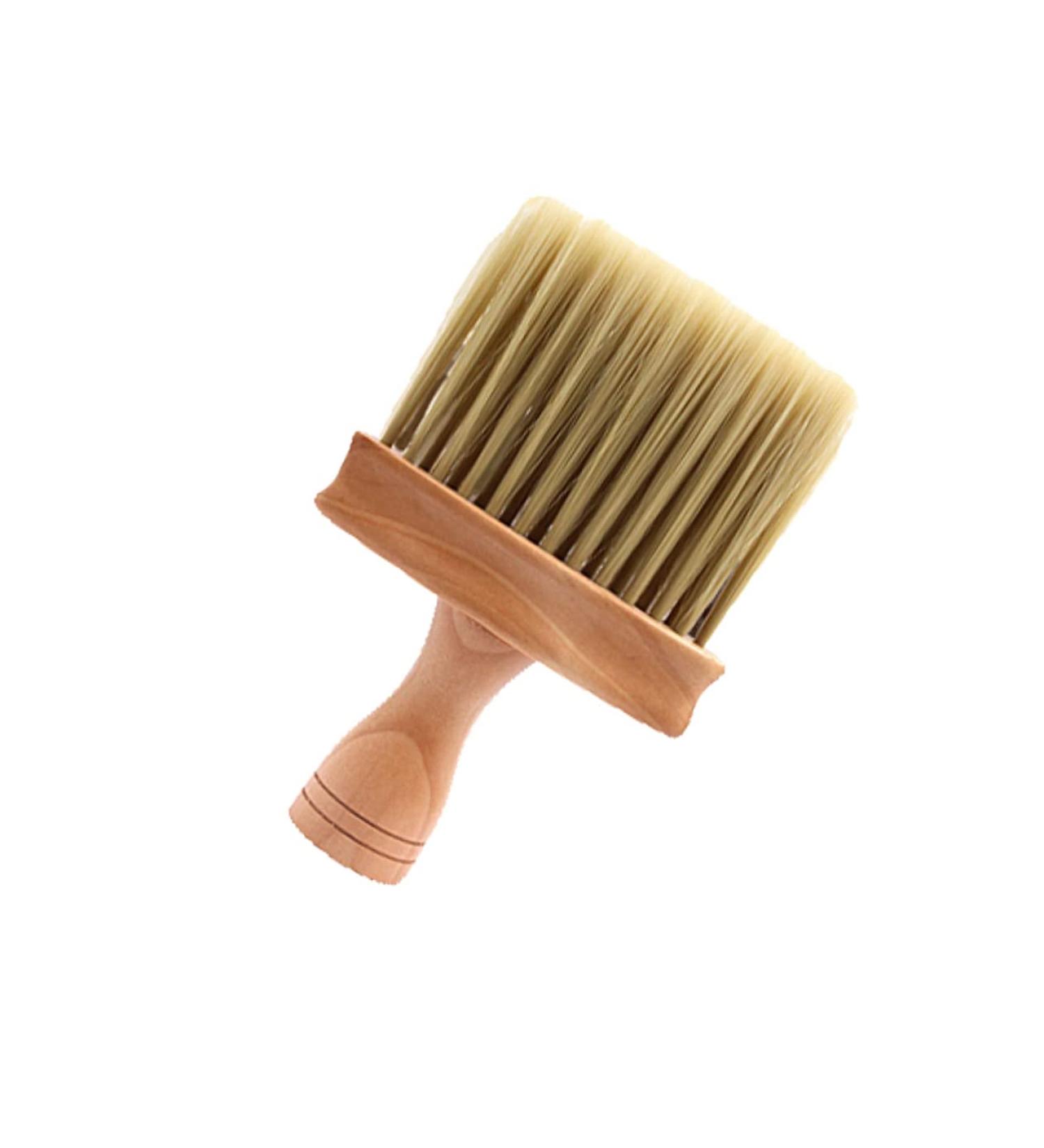 POPETPOP Hair Cleaning Brush Neck Cleaning Duster Hair Duster Brush Barber Neck Brush Face Duster Barber Neck Duster Facial Cleaning Brush Neck Duster Brush Wooden Tool Hair Removal M 1 - Buy Online on GoSupps.com