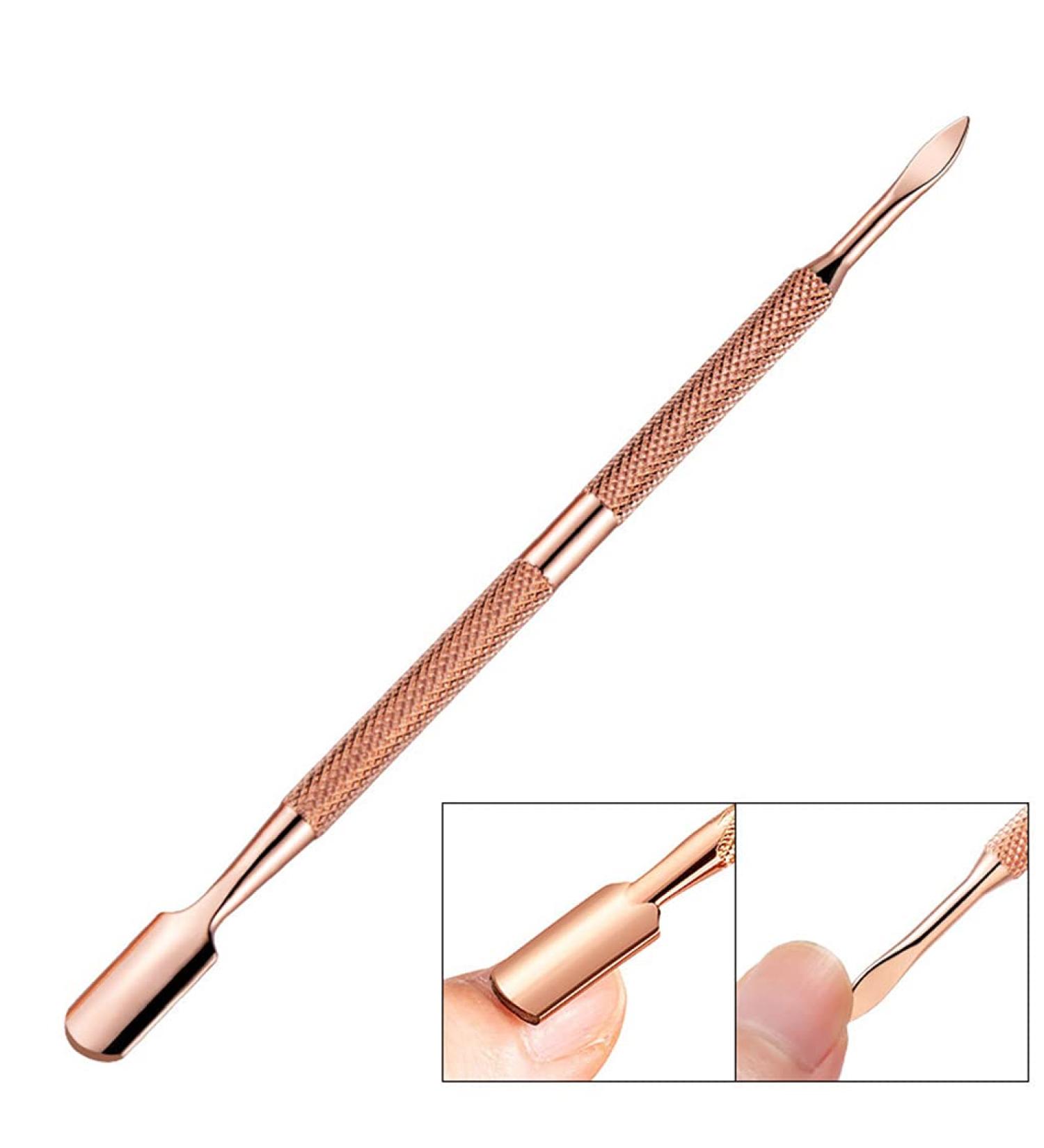 Cuticle Pusher and Cutter Set for Cuticle Pusher Peeler Scraper Stainless Steel Cuticle - Buy Online on GoSupps.com