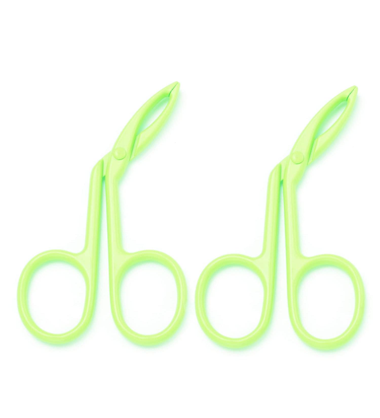 Motanar Multicolors Eyebrow Scissors and Tweezers Set - Straight Tip, Flat Tip, Hair Plucker, Handle Shaped - 2 Pack Green - Buy Online on GoSupps.com