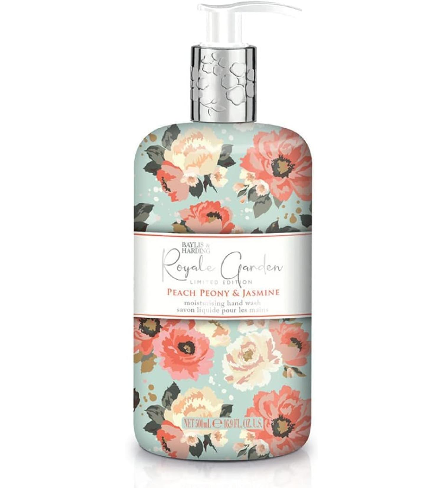 Baylis & Harding Lot de 6 savons pour mains - Parfum Pivoine & Jasmin - Relaxant et hydratant - 500 ml Jasmin 500 ml (Lot de 6) - Buy Online on GoSupps.com