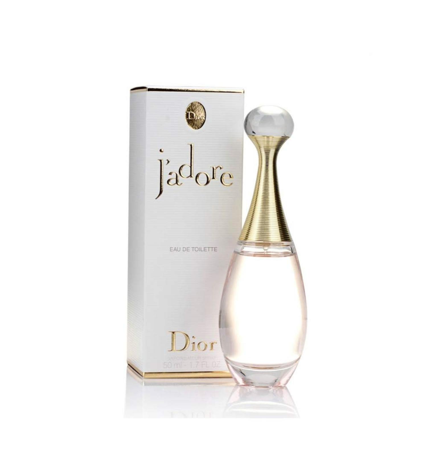 Christian Dior J'adore Eau de Toilette Spray for Women 1.7 Ounce Floral 1.7 Fl Oz (Pack of 1) - Buy Online on GoSupps.com