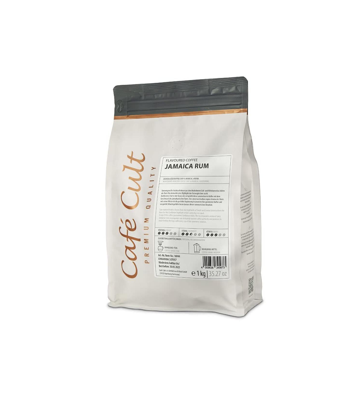 Cafe Cult Hamburg coffee Jamaica Rum 1kg whole beans