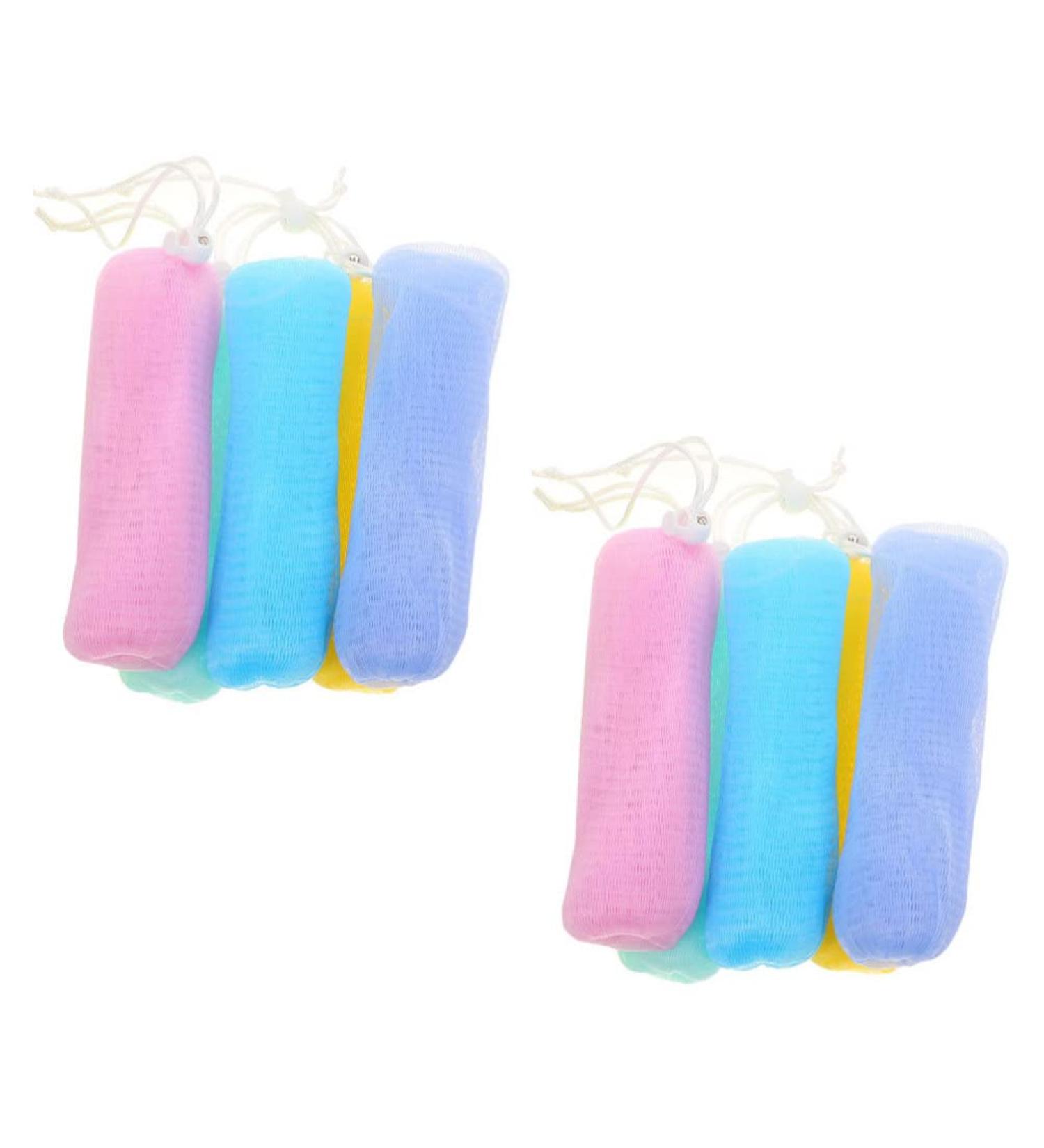 FRCOLOR 10pcs Foaming Soap Mesh Bags - Exfoliating Bath Sleeves for Soap Bars & Cleansing Pouches | Ideal for Shower & Cleaning - Buy Online on GoSupps.com
