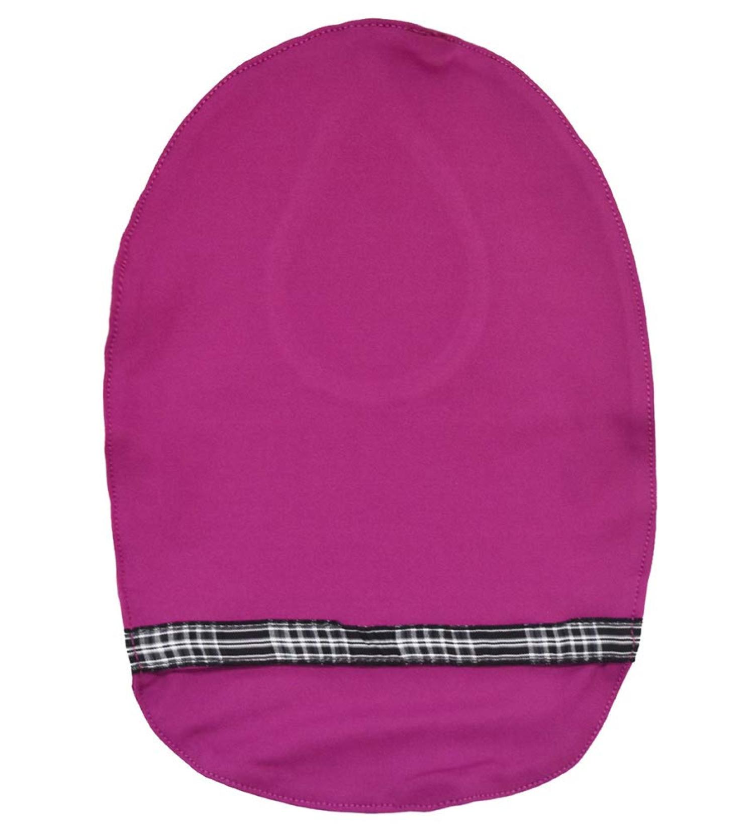 Stretchy Deodorizing Ostomy Pouch Cover - Purple Checkered F - Buy Online on GoSupps.com