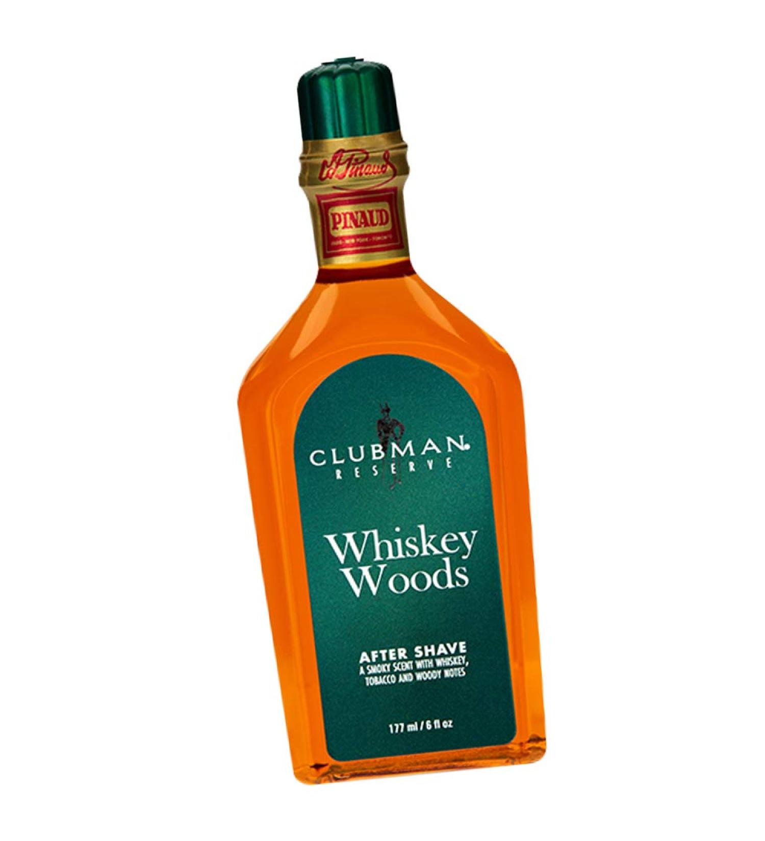Clubman Reserve Whiskey Woods After Shave Lotion 6 oz - Long Lasting Fragrance - 1 Pack - Buy Online on GoSupps.com