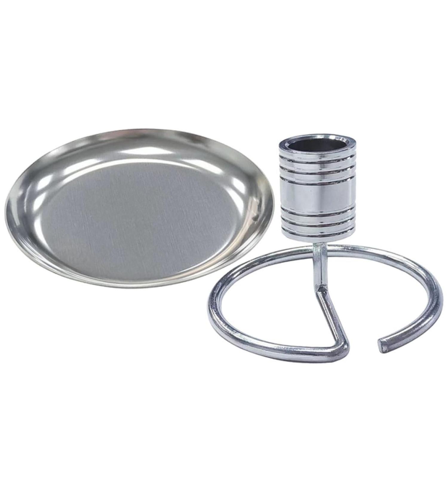 Minkissy 4 Sets MOXA Seat Desk Shelter Holder | Stainless Steel Moxa Stick & Incense Holder | Fire Extinguishing Moxibus Tunnel Accessory - Buy Online on GoSupps.com