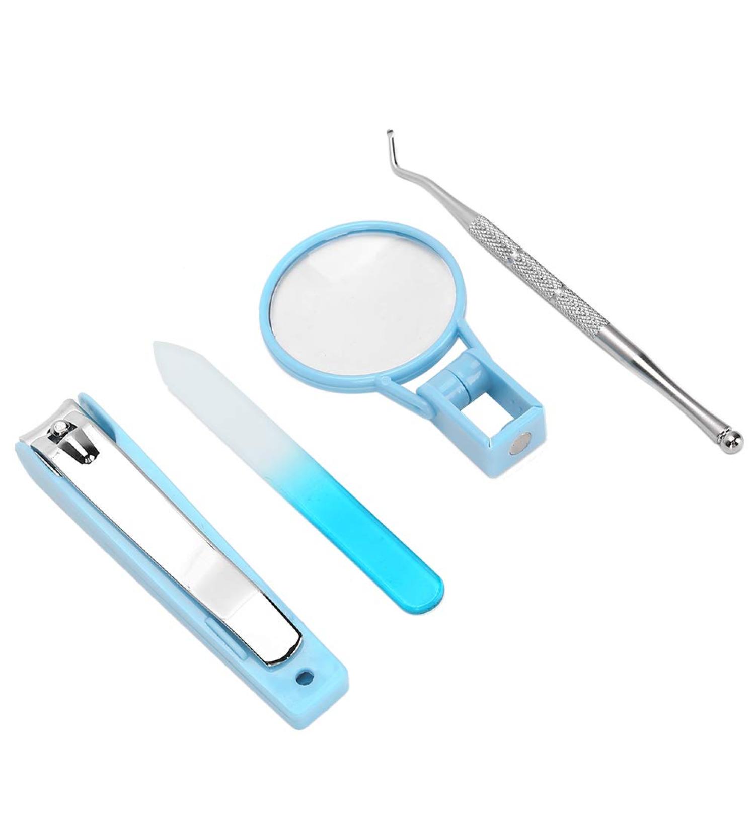 Elderly Nail Clippers with 2x Magnifying Glass Ergonomic Design for Fingers and Toenails - Buy Online on GoSupps.com