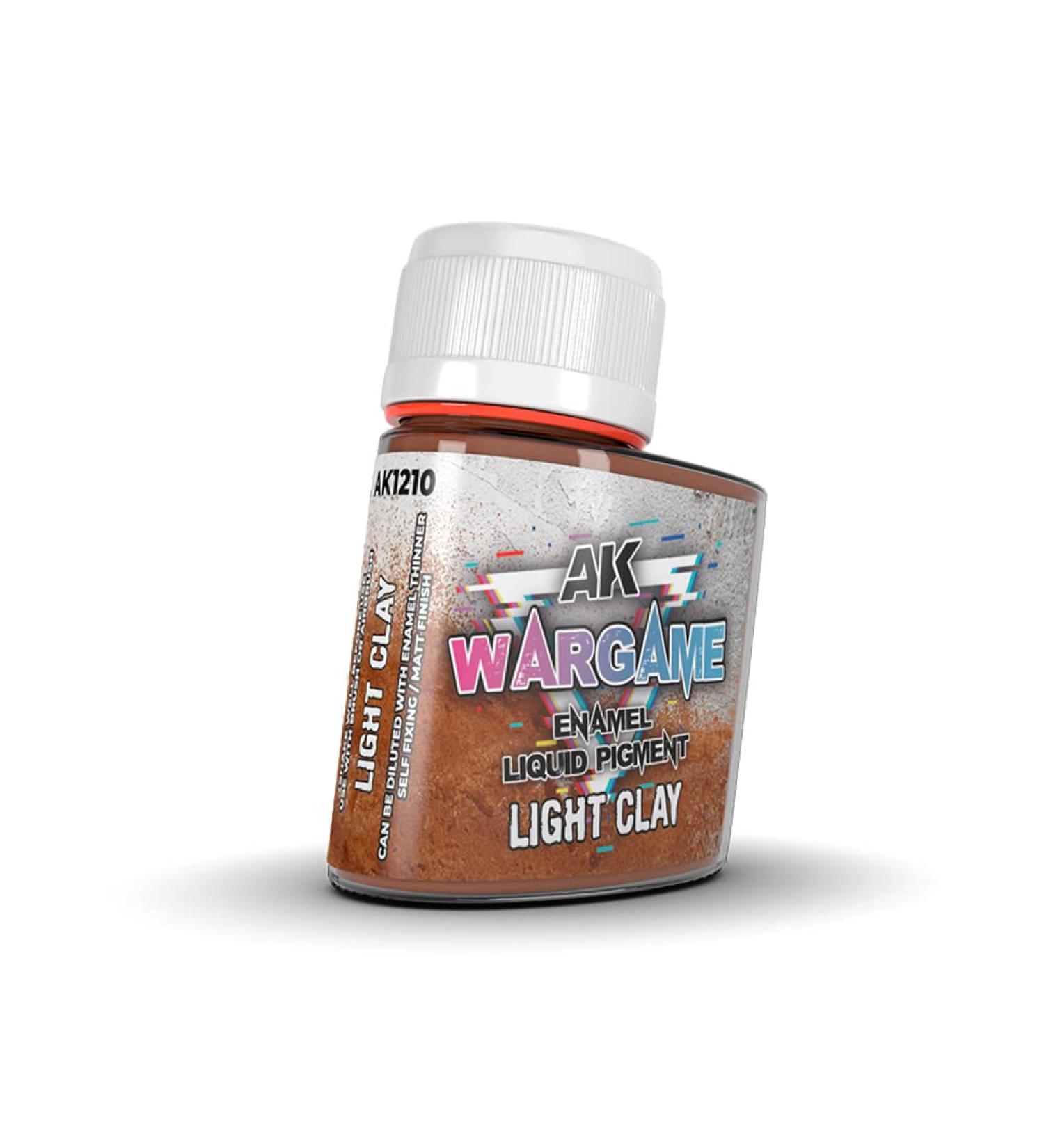 AK Interactive - Light Clay Enamel Liquid Pigment 35ml - AK1210