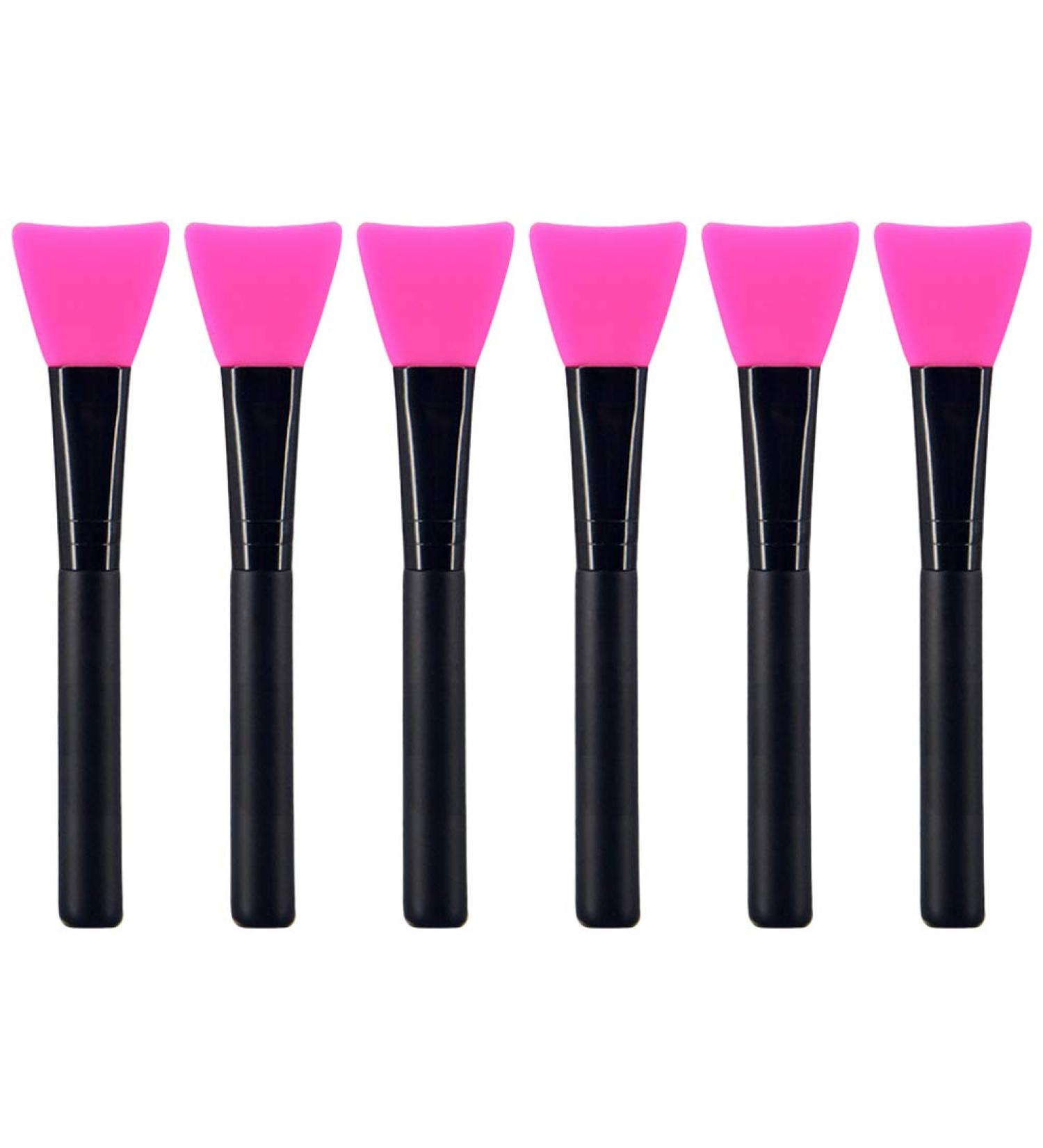 Milisten 6Pcs Silicone Facial Mask Brush Set Perfect for Mud Masks Moisturizers & Body Lotion Premium Skin Care Tools for Spa & Home Use - Buy Online on GoSupps.com