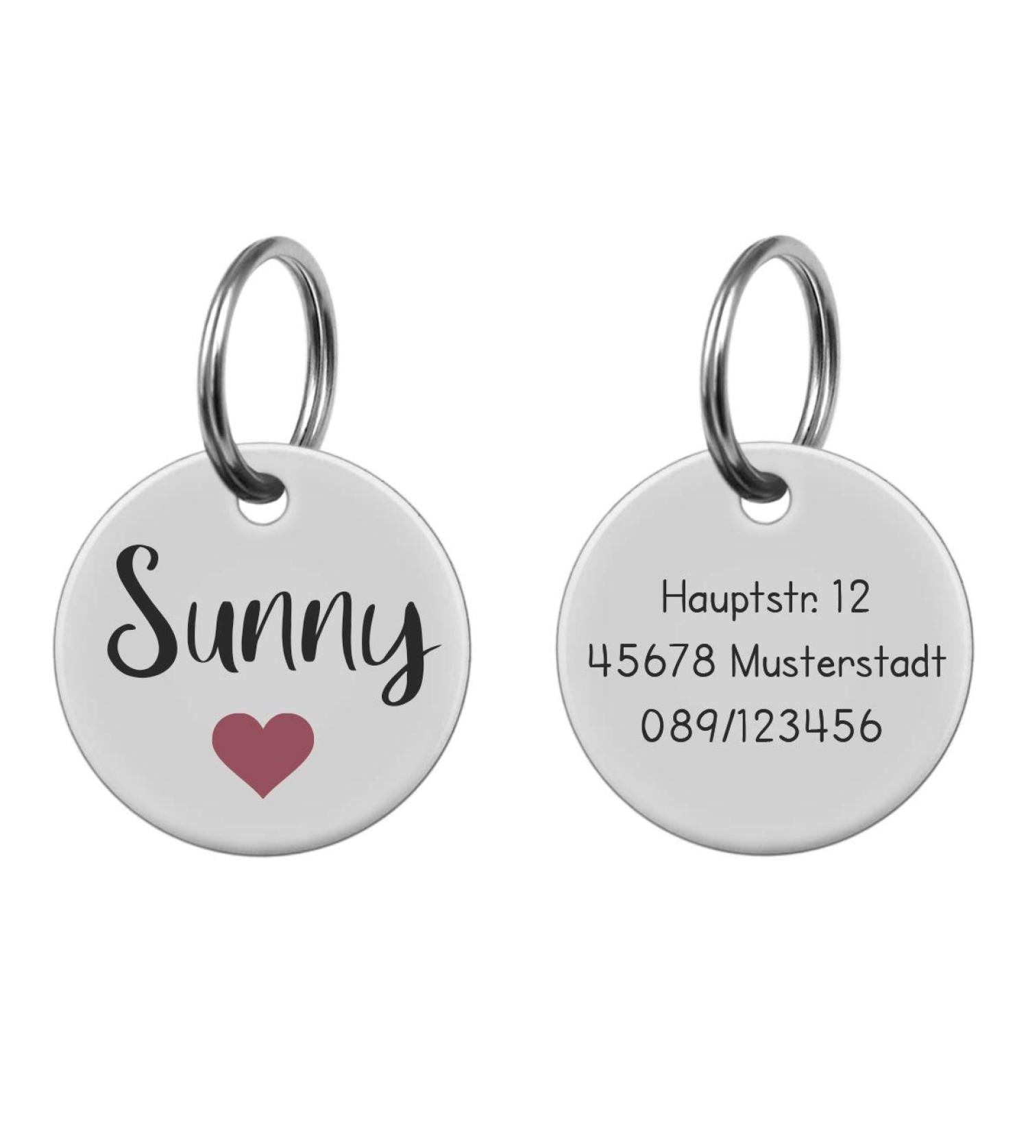 Kultdog Premium Stainless Steel & 24K Gold Pet ID Tags | Dog & Cat Animal Mark | Key Ring Included ( 30mm) - Shop Internationally! - Buy Online on GoSupps.com