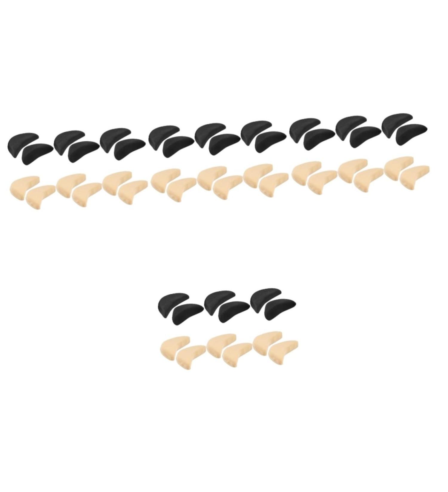 24 Pairs Sponge Toe Plug Shoe Filler Insoles | Women's Loafer & Boot Heel Pads | Perfect Shoe Inserts for Oversized Footwear - Buy Online on GoSupps.com