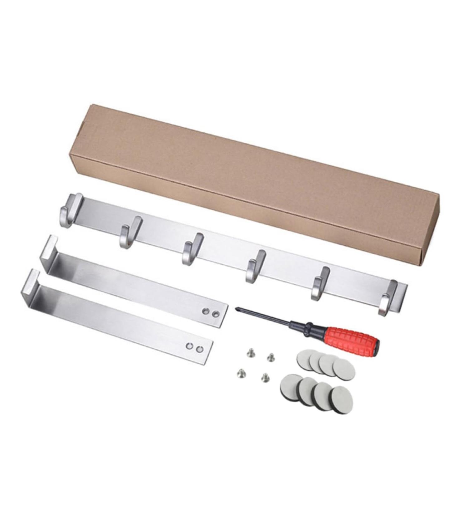 Alipis Stainless Steel Hooks Behind Door Organizer Hooks Bathroom Hooks Hook up Door Hook No Punching - Buy Online on GoSupps.com