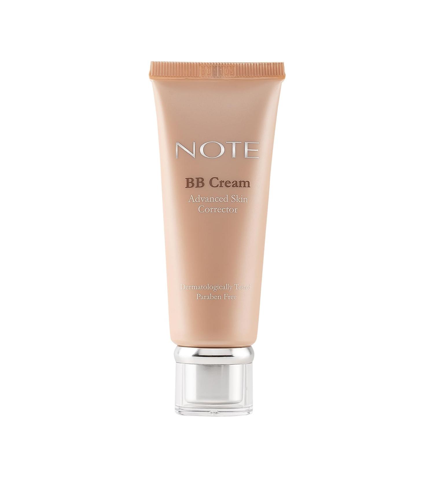 Note Cosmetique BB Cream SPF 15 - Tinted Moisturizer Face Cream with Vitamin E - Hydrating Foundation Makeup for Lasting Natural Finish - 500-1 oz - Buy Online on GoSupps.com