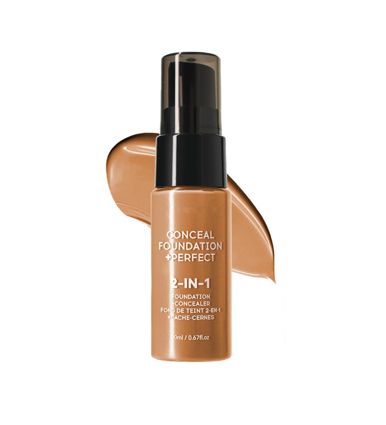  PCC PTYXIS Concealer and Foundation Makeup in One Perfect Coverage Oil Control Makeup Waterproof Sweat Resistant 6 Colors to Choose (#6 20ml) - Buy Online on GoSupps.com