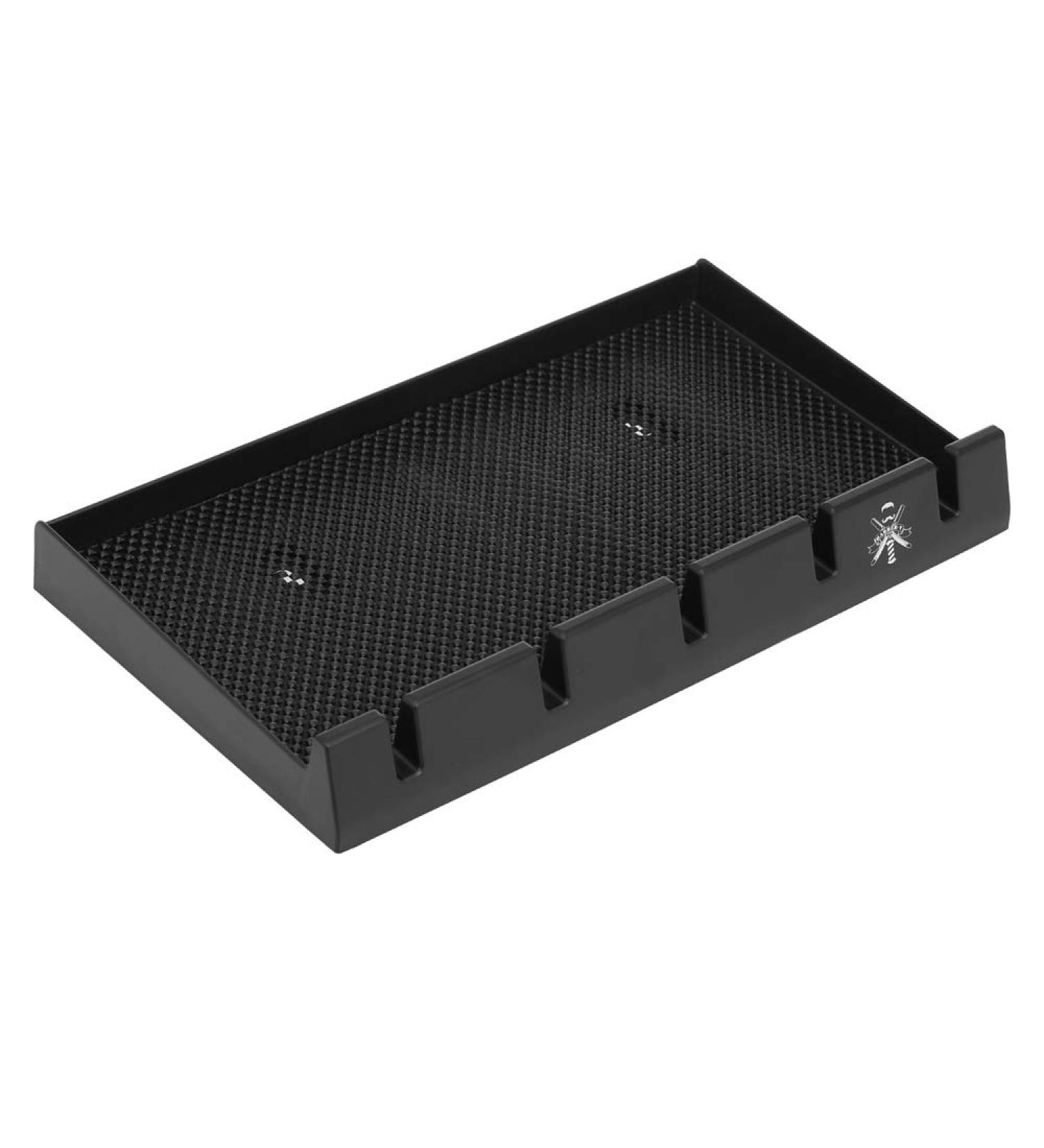 FESJOY Salon Barber Clipper Tray - Anti-slip Organizer with 5 Slots for Professional Hair Trimmers and Razors - Buy Online on GoSupps.com