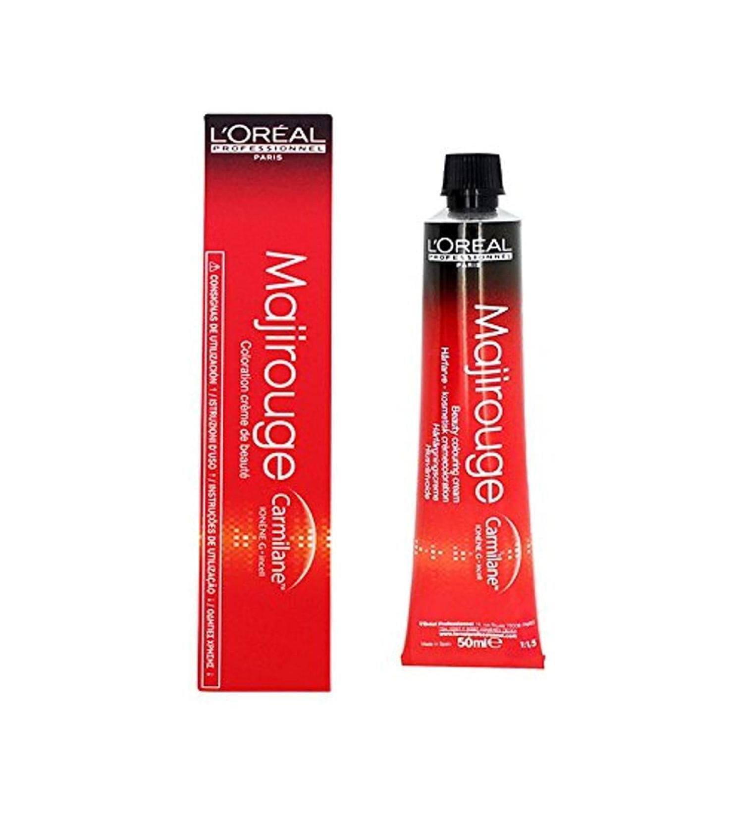 L'OREAL MAJIROUGE Shade 5.62 Light Extra Iridescent Red Brown 50ml