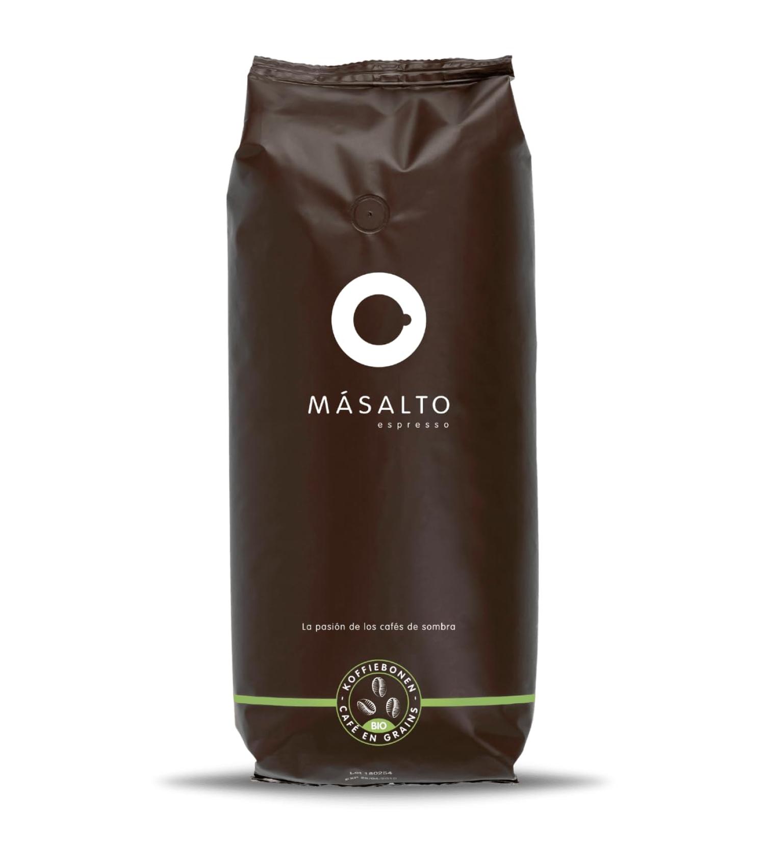  M salto M salto Espresso Organic Coffee Beans - Specialty Coffee - Organic Coffee Bean - Handmade - Belgian Roast - 1kg - Buy Online on GoSupps.com