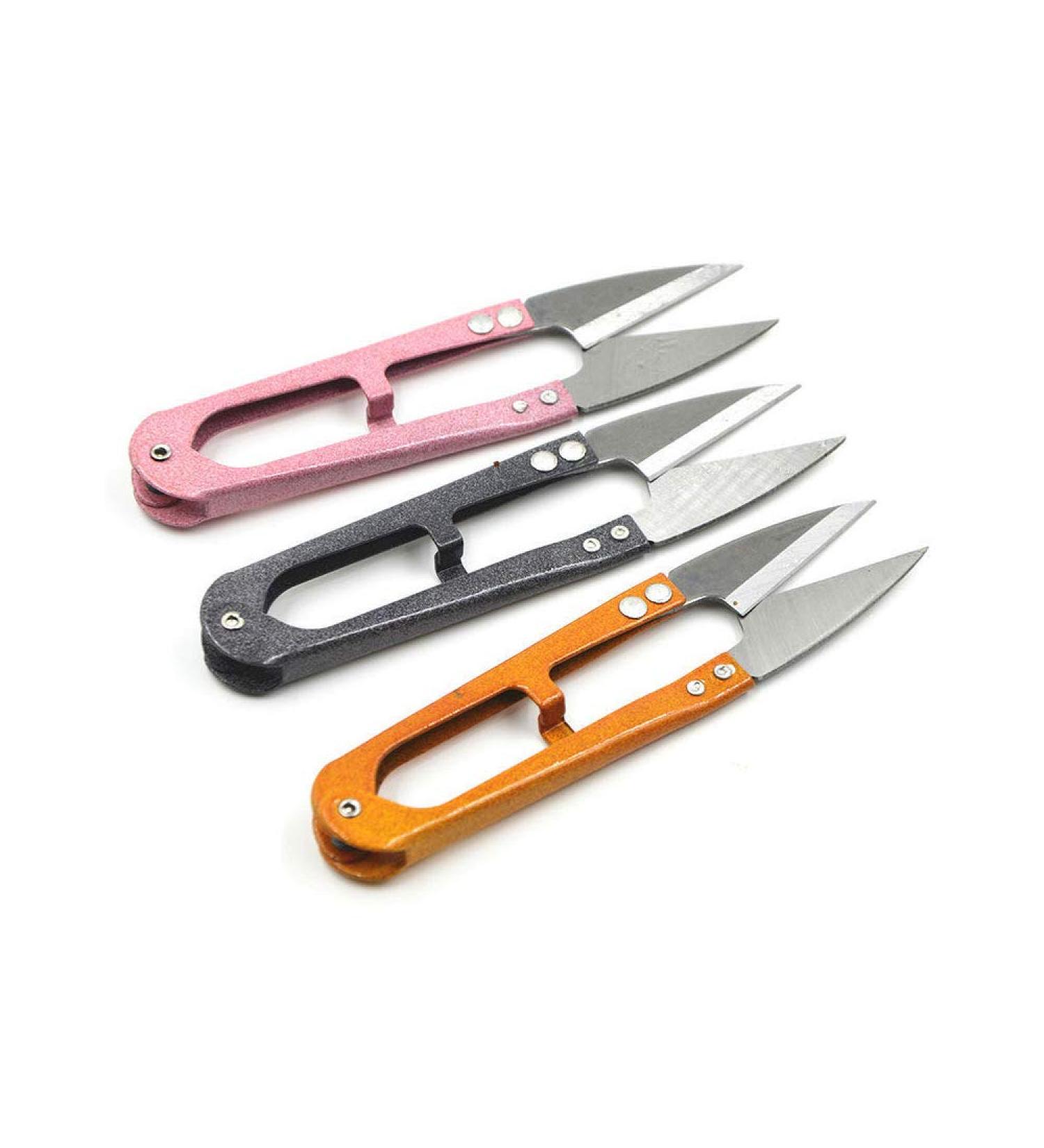 DEEINN 4.1inch Sewing Scissors( pack of 3 )Yarn Thread Cutter Small Snips Trimming Nipper - Great for Stitch Mini DIY Supplies (Multicolored-3) - Buy Online on GoSupps.com