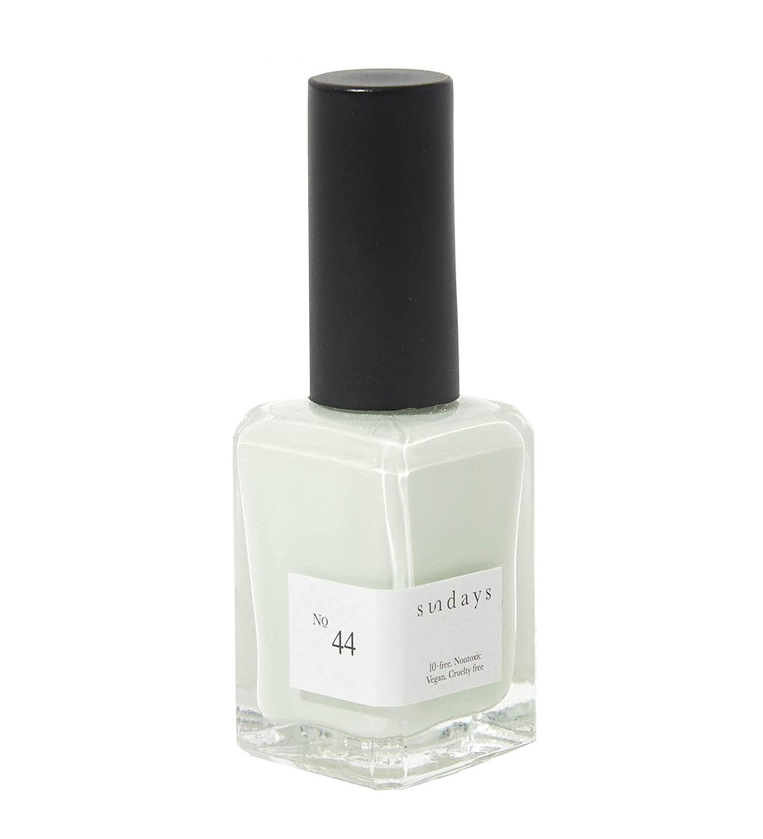 Sundays 10-Free Nontoxic Nail Polish No.44 (Mild Mint) - Buy Online on GoSupps.com