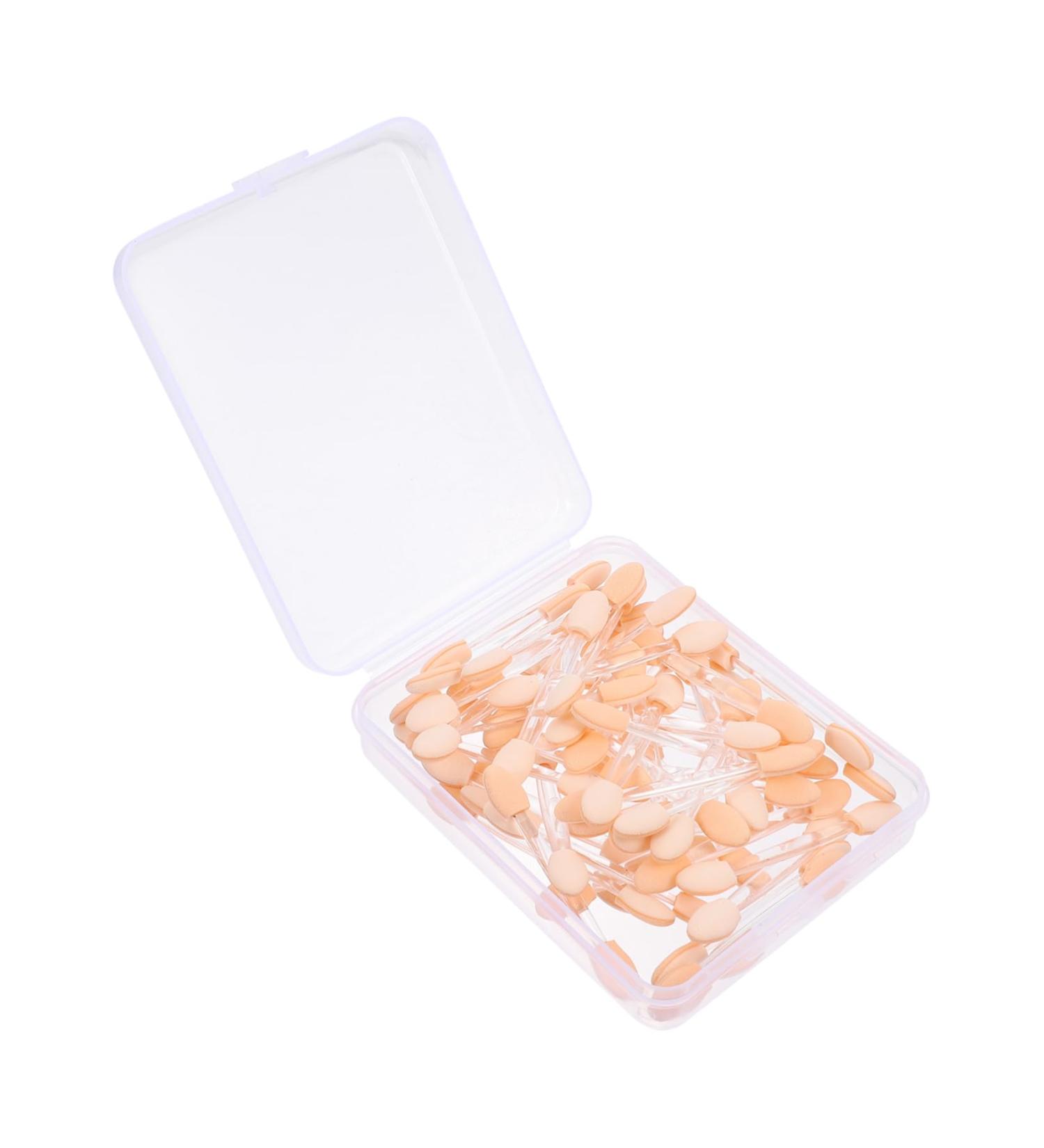 VINTORKY 50pcs Eyeshadow Cosmetic Eyeshadow Makeup Sticks Emulsion Plastic - Buy Online on GoSupps.com