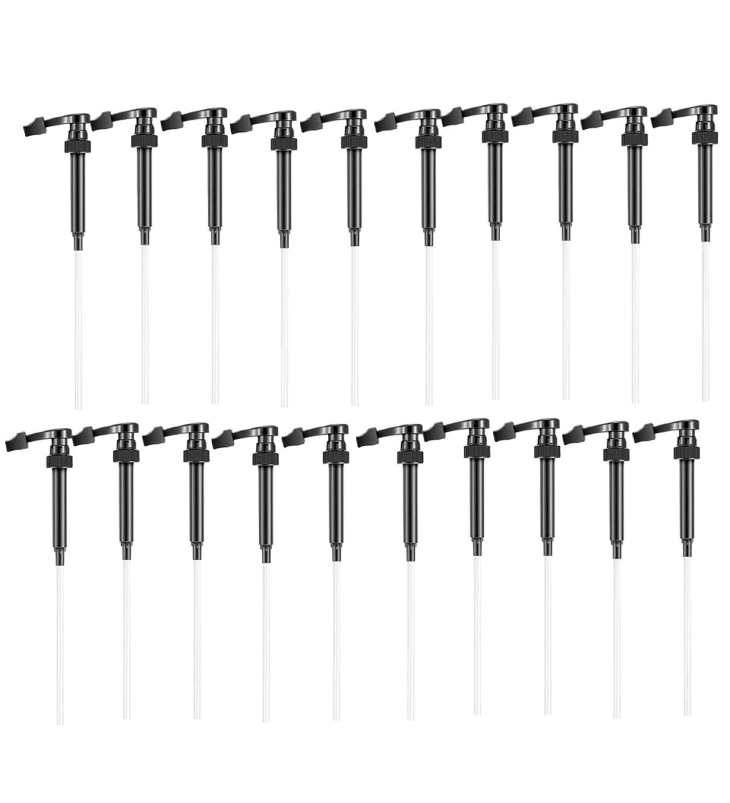 Lot de 20 Pompes sirop de caf pour Bouteilles de sirop de caf de 750 ML id ales pour Noires durables - Buy Online on GoSupps.com