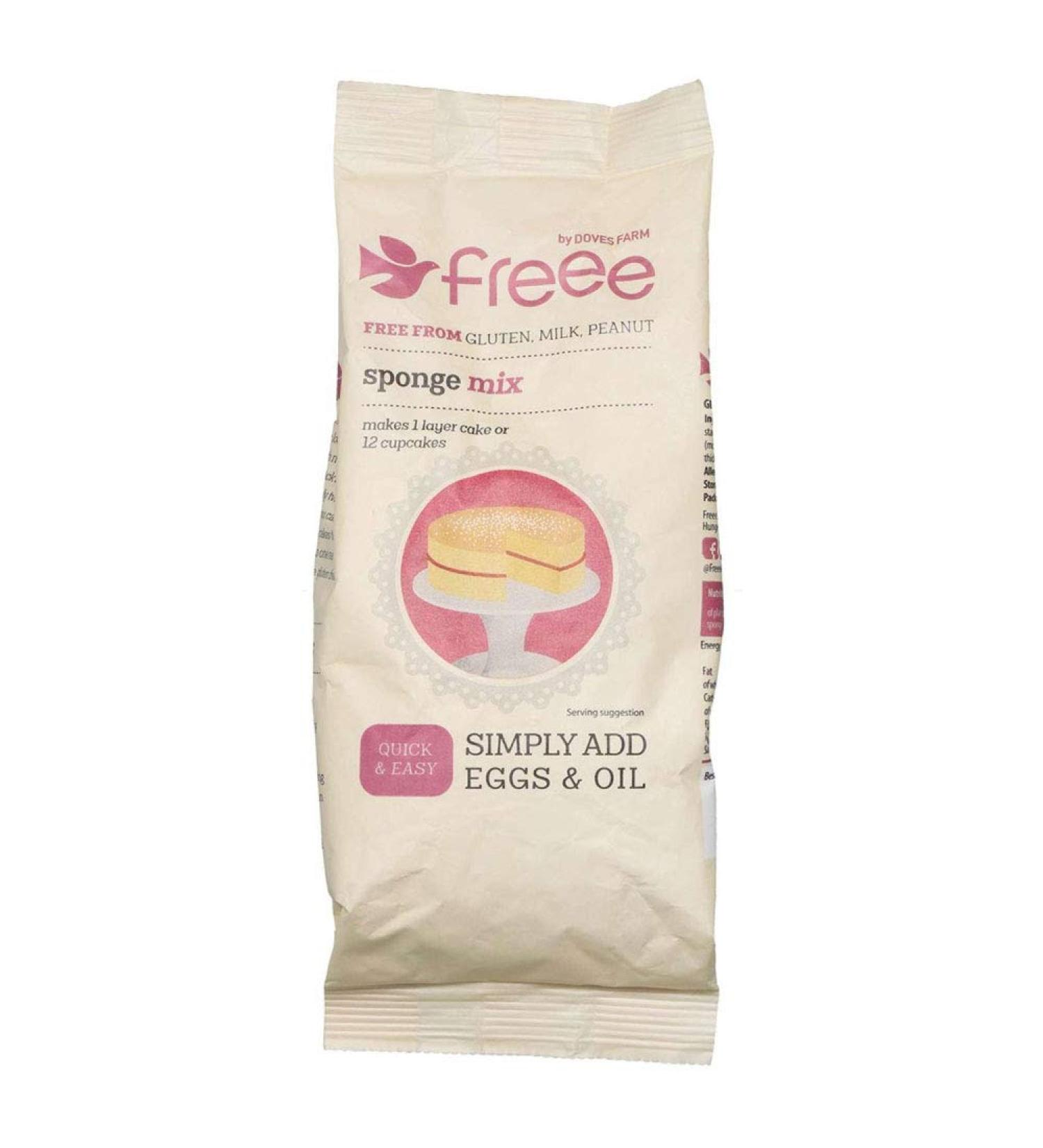 Freee Gluten Free Plain Sponge Mix 350g - Buy Online on GoSupps.com