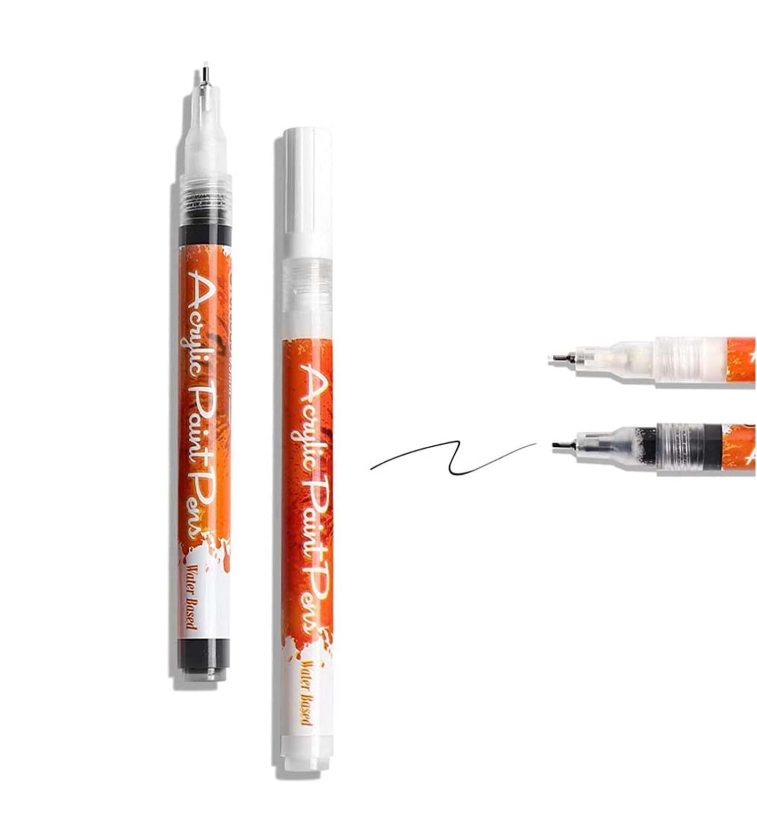 Waterproof Nail Art Malstift Set | 4PC Gel Nail Polish Graffiti Pen for 3D DIY Designs - Buy Online on GoSupps.com