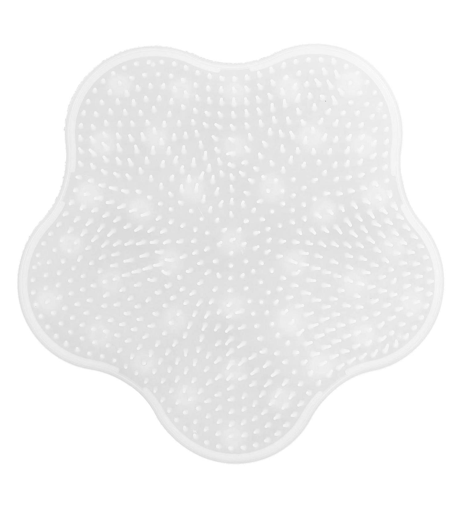 Shower Foot Scrubber with Suction Cup - Clean Smooth and Massage Your Feet | Best Foot Cleaner for Ultimate Shower Experience (White) - Buy Online on GoSupps.com