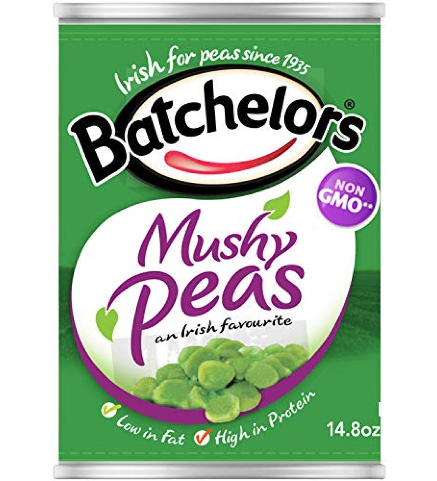 Batchelors Mushy Peas 420g (14.8oz) - 12 Pack | Delicious and Convenient - Buy Online on GoSupps.com
