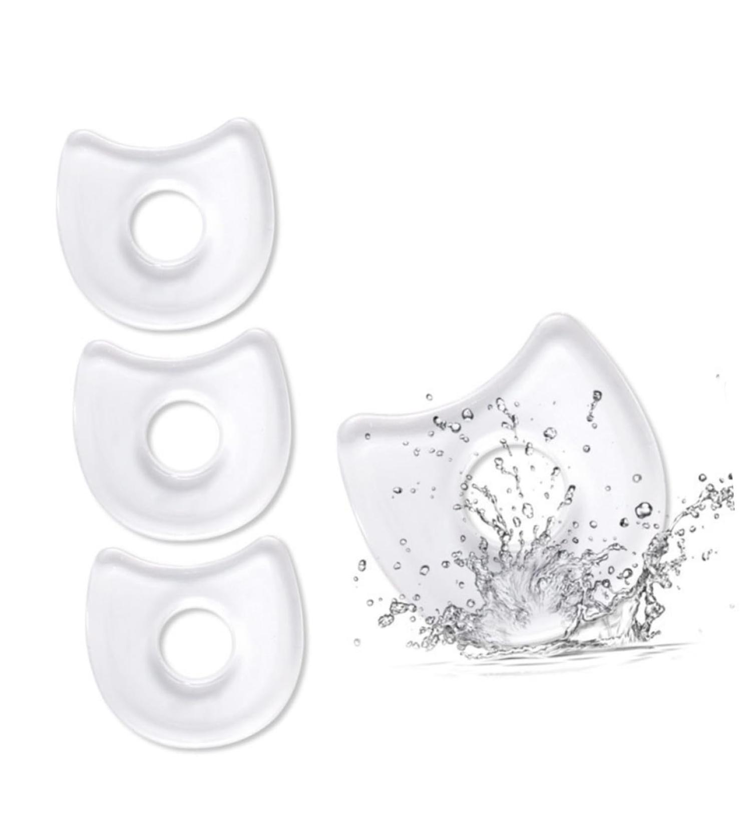 IWOWHERO 4 Sheets Shoe Cushion Insoles Corn Cushion Pad Foot Corn Cushions Toe Corn Cushions Toe Cushions Corn Removal Pads U Shaped Foot Pad White Polishing Pad Care - Buy Online on GoSupps.com