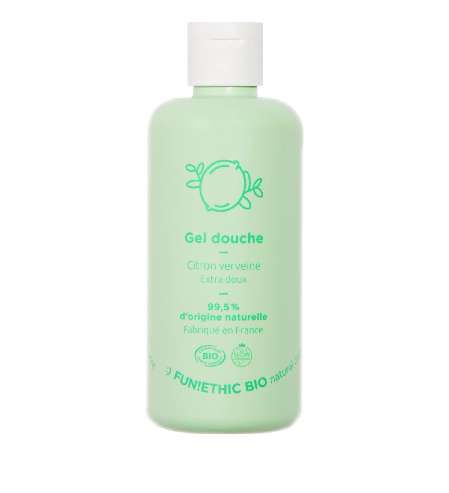 FUN!ETHIC FUN!ETHIC EXTRA GENTLE SHOWER GEL LEMON VERBENA 100% NATURAL AND ORGANIC