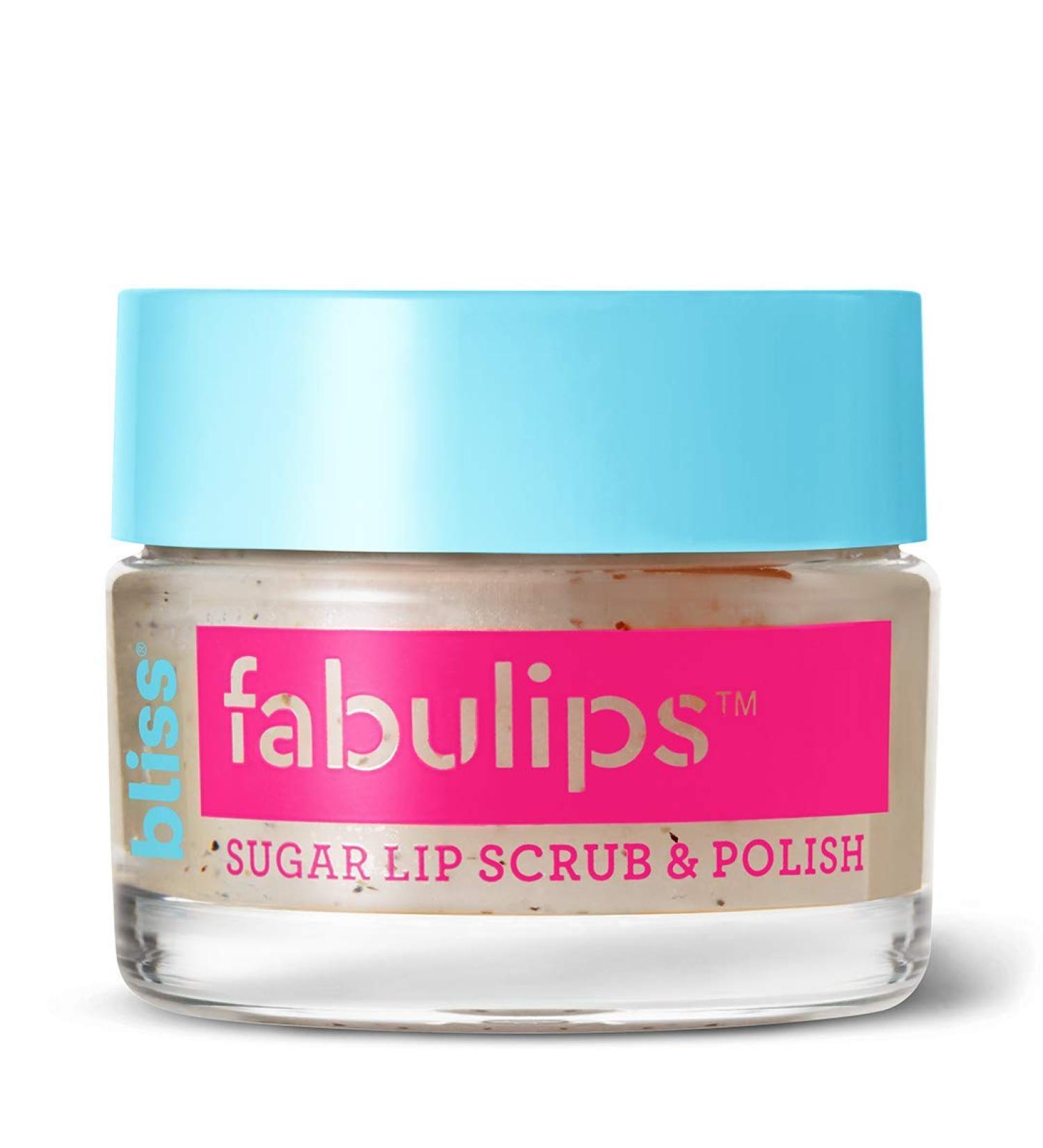 Bliss Fabulips Sugar Lip Scrub - Pout-Polishing Spa-Quality Formula | 0.5 oz - International Shipping Available - Buy Online on GoSupps.com