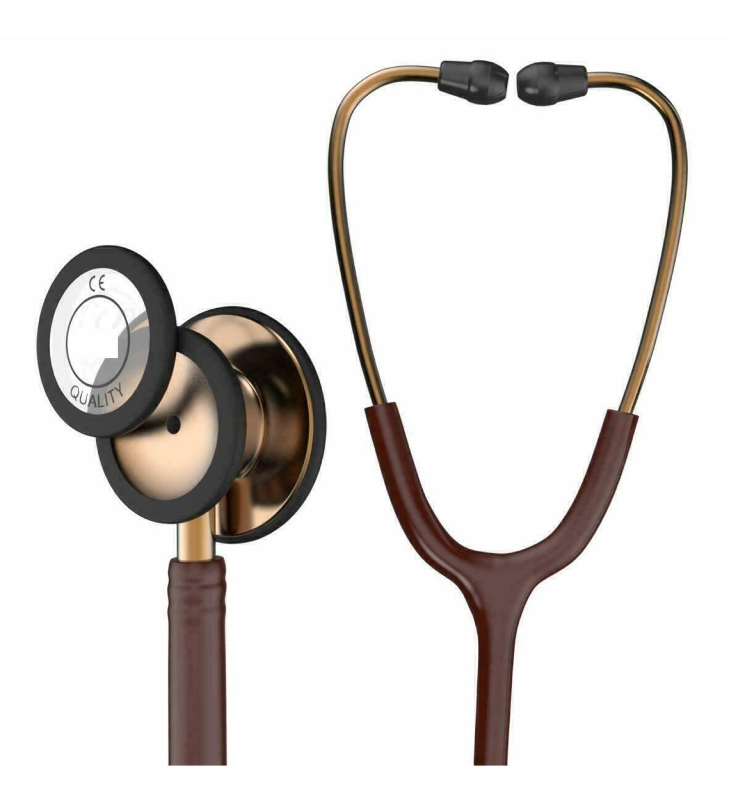 Saini MEDICOS Cardio 3 Monitoring Stethoscope - Copper Finish Chocolate Tube | International Shipping Available - Buy Online on GoSupps.com