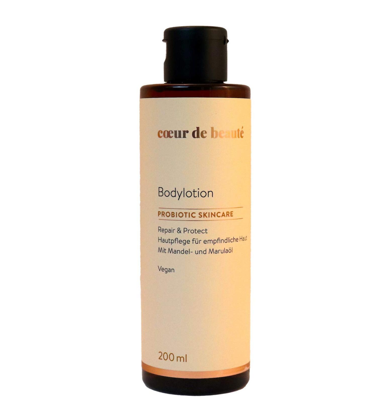 coeur de beaut - Body lotion probiotic skincare with Marula oil without fragrance
