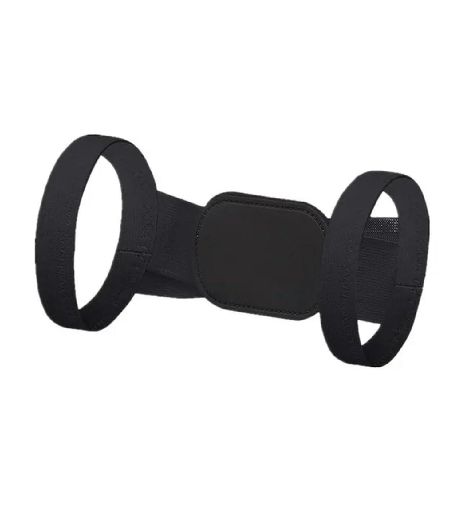 Adjustable Posture Corrector Back Support Shoulder Belt Rectify Straighten Correction Spine Corrector black L - Buy Online on GoSupps.com