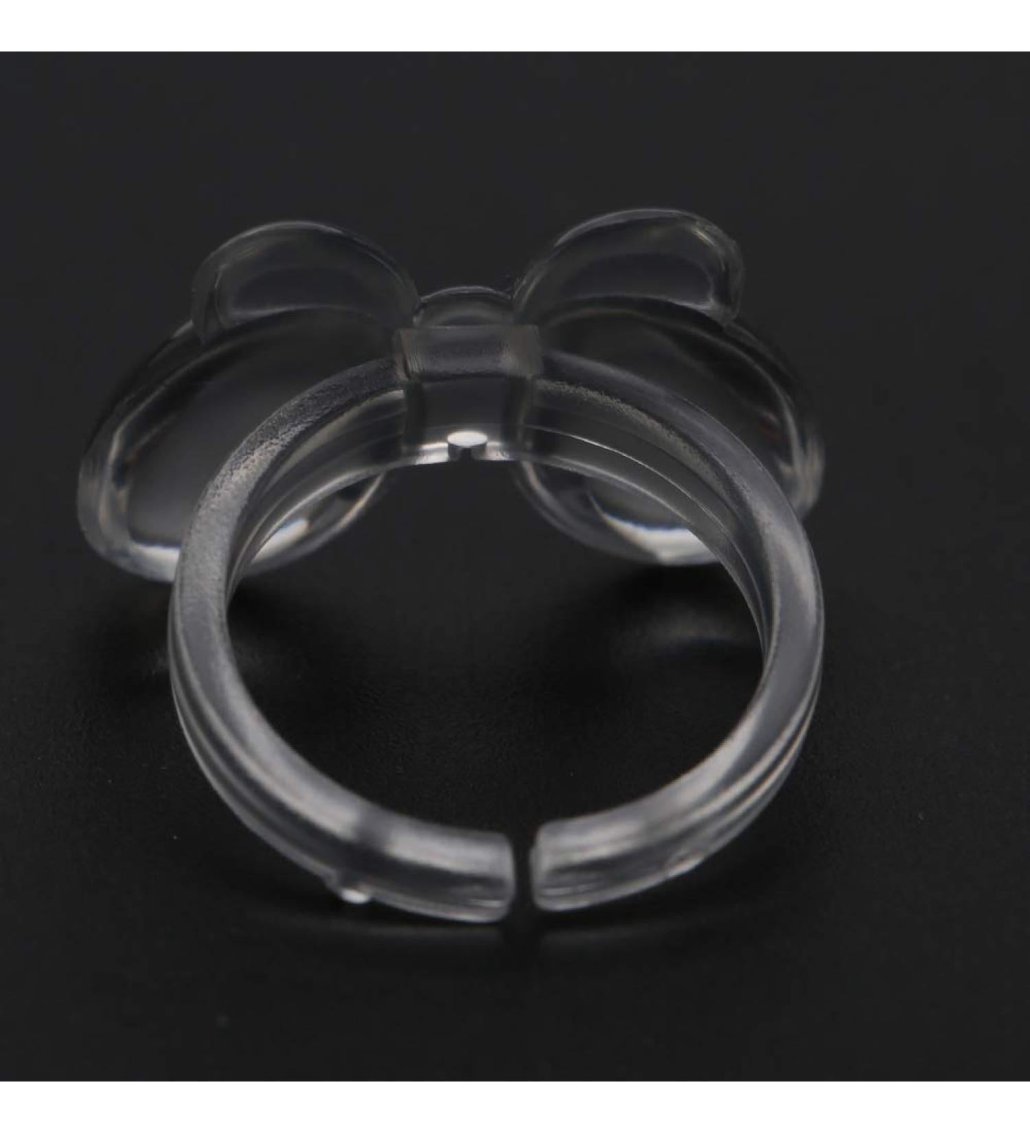 Beautiful Nail Display Ring Nail Chart Woman for Beauty Salon Manicure Store Personal Use Butterfly transparent - Buy Online on GoSupps.com