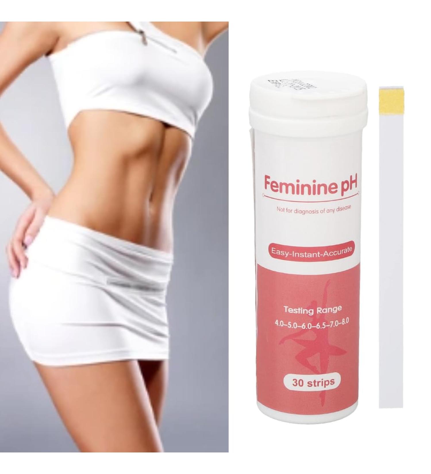 Feminine pH Test Strips (50 Pieces) - Accurate Vaginal Health Monitoring for Balanced pH & Acidity - Buy Online on GoSupps.com