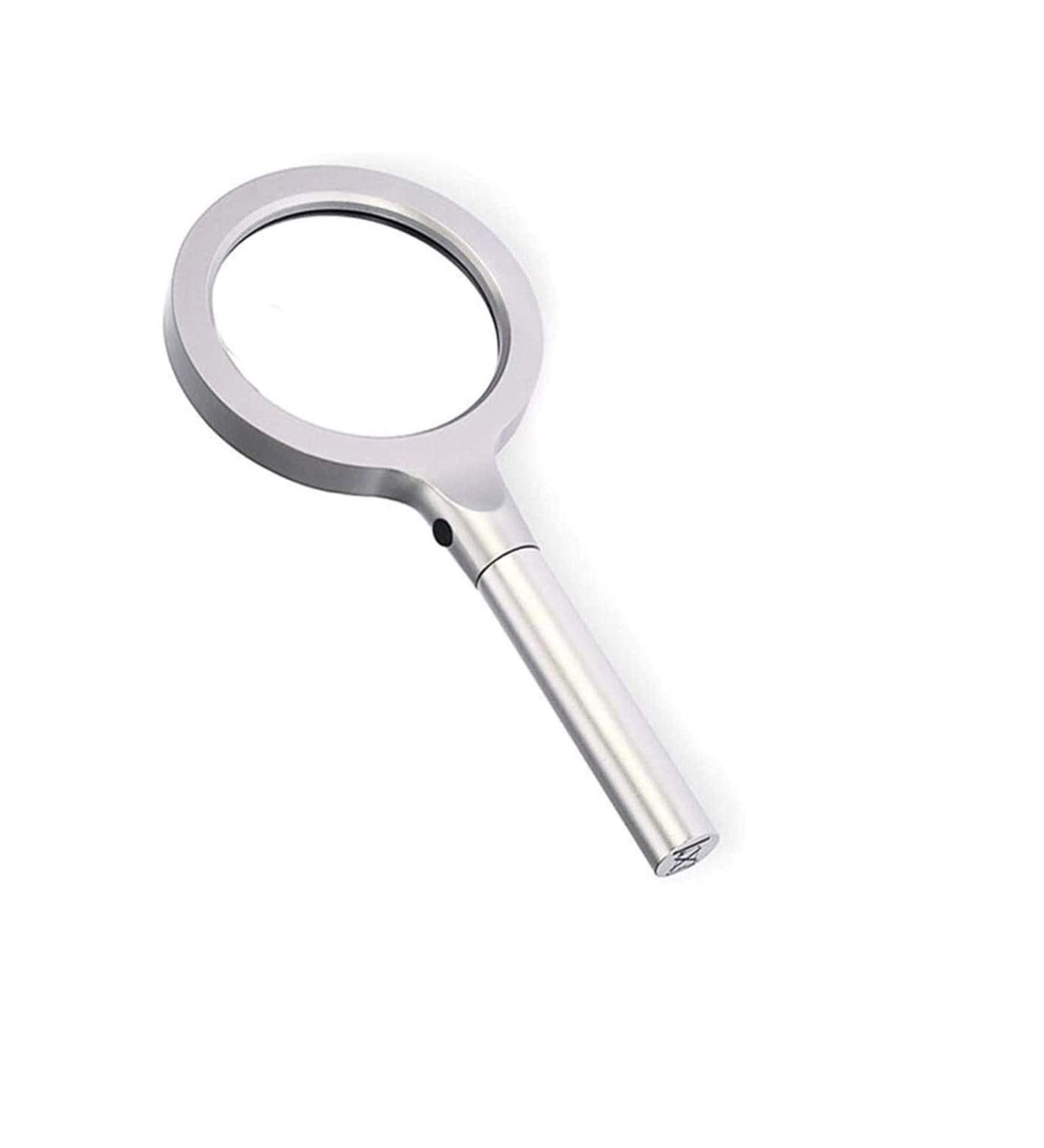 Lightweight Magnifying Glass Hand-Held Portable 10X 20X Magnifying Glass with 12Led Light Suitable for Old People to Read Watch Repair Handicrafts Lofty Ambition - Buy Online on GoSupps.com