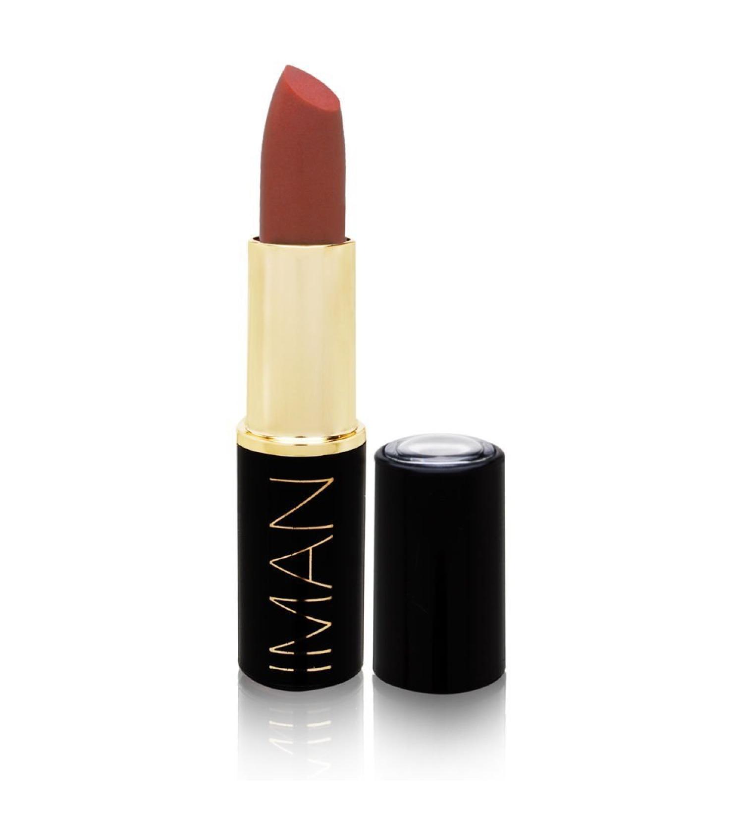 IMAN Cosmetics Moisturizing Lipstick  Light Brown  Sheer Iced Tea