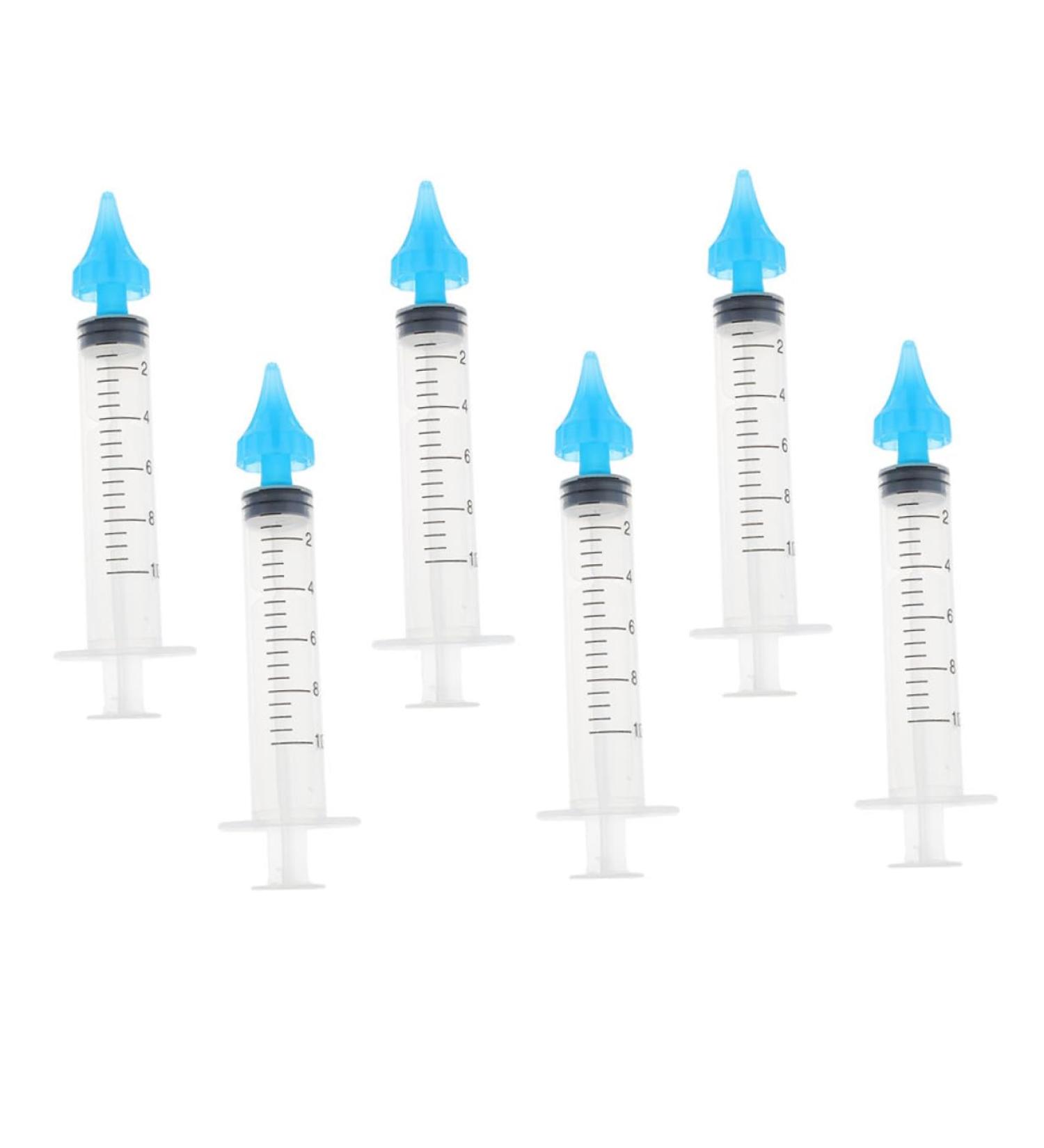 GRADENEVE 6Pcs Ear Cleaning Syringe with Flared Head for Safe Ear Wax Removal Material at Home and Salon Use - Buy Online on GoSupps.com