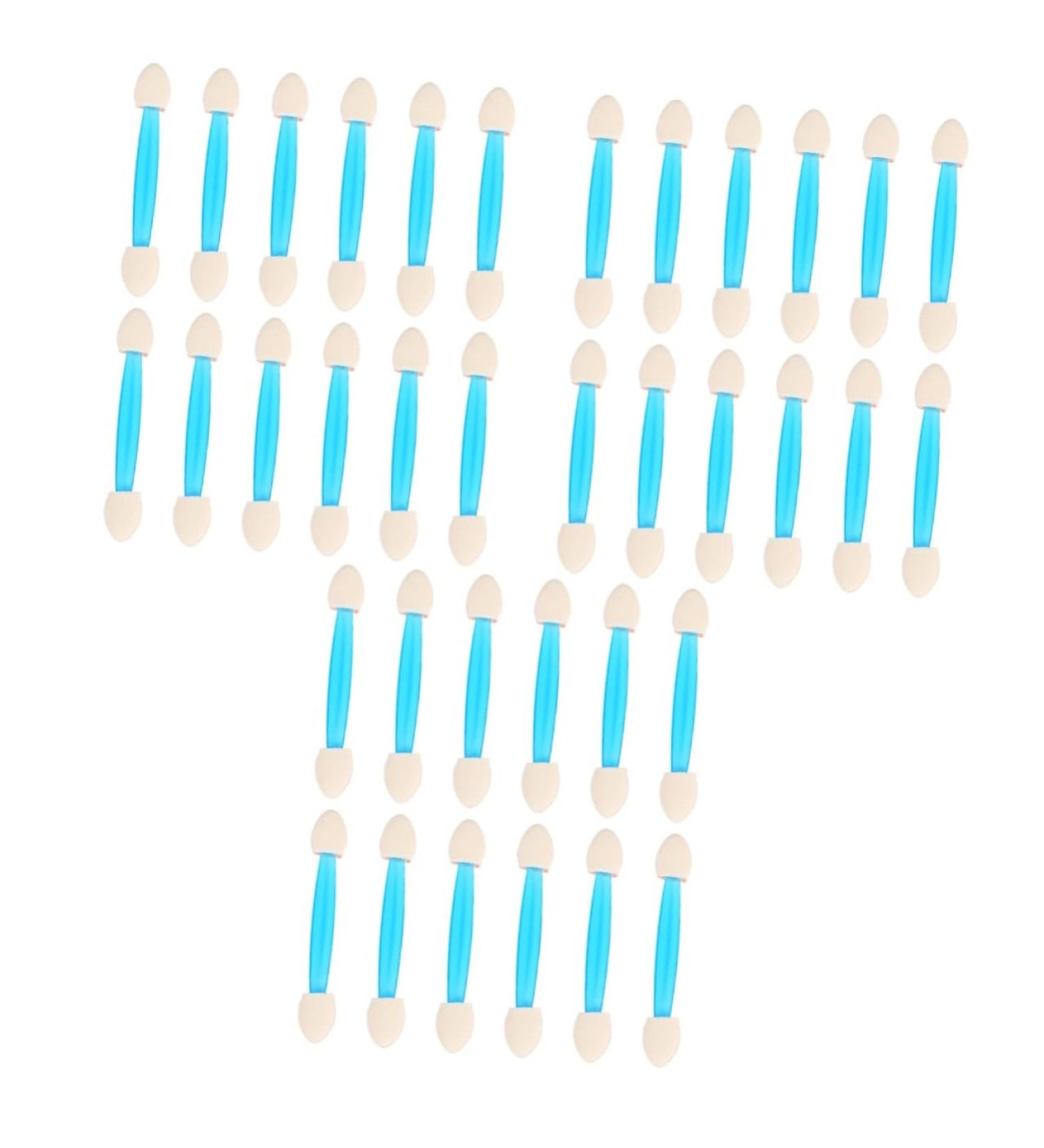 Baluue 72 Pcs Brush Eyeshadow Smudge Eye Brush Eyeshadow Sponge Applicator Small Eyeshadow Brush Colorful - Buy Online on GoSupps.com