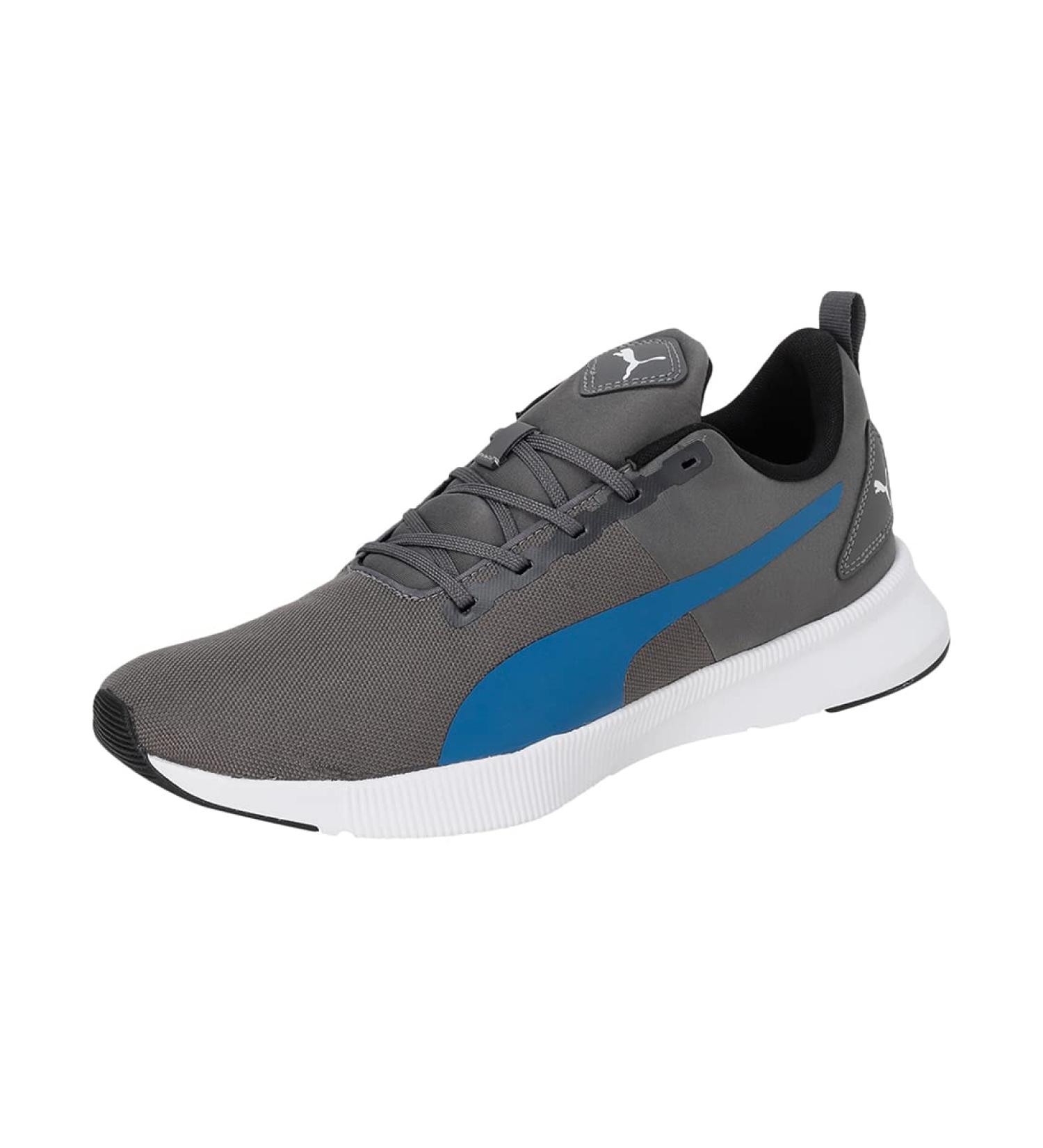 PUMA Unisex Flyer Runner Mesh Shoes 41 EU - Asphalt Lake Blue | International Shipping Available - Buy Online on GoSupps.com