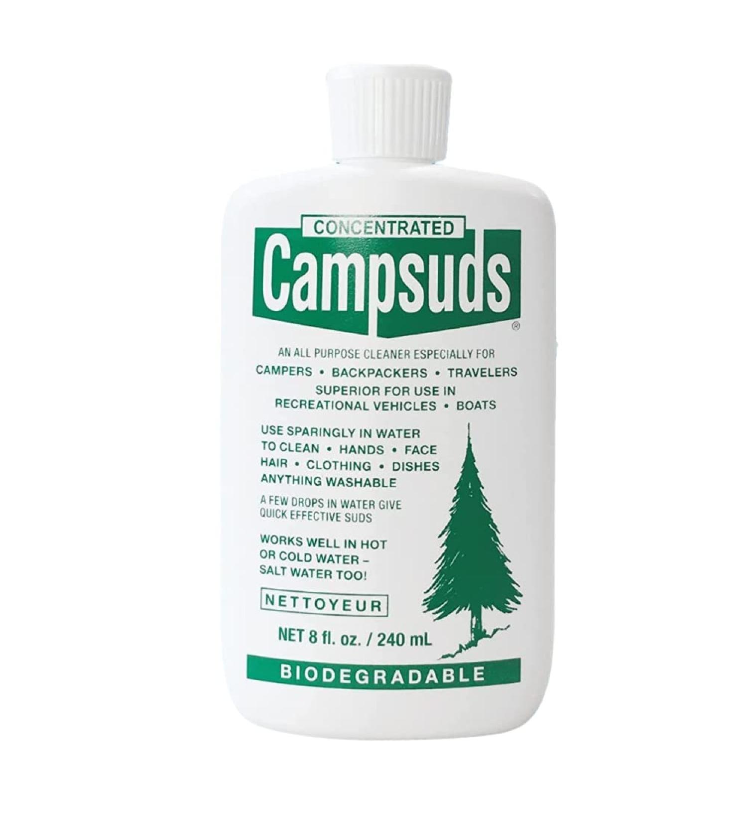 Sierra Dawn Campsuds Outdoor Soap - 4 fl oz | Biodegradable & Environmentally Safe Cleaner - Buy Online on GoSupps.com