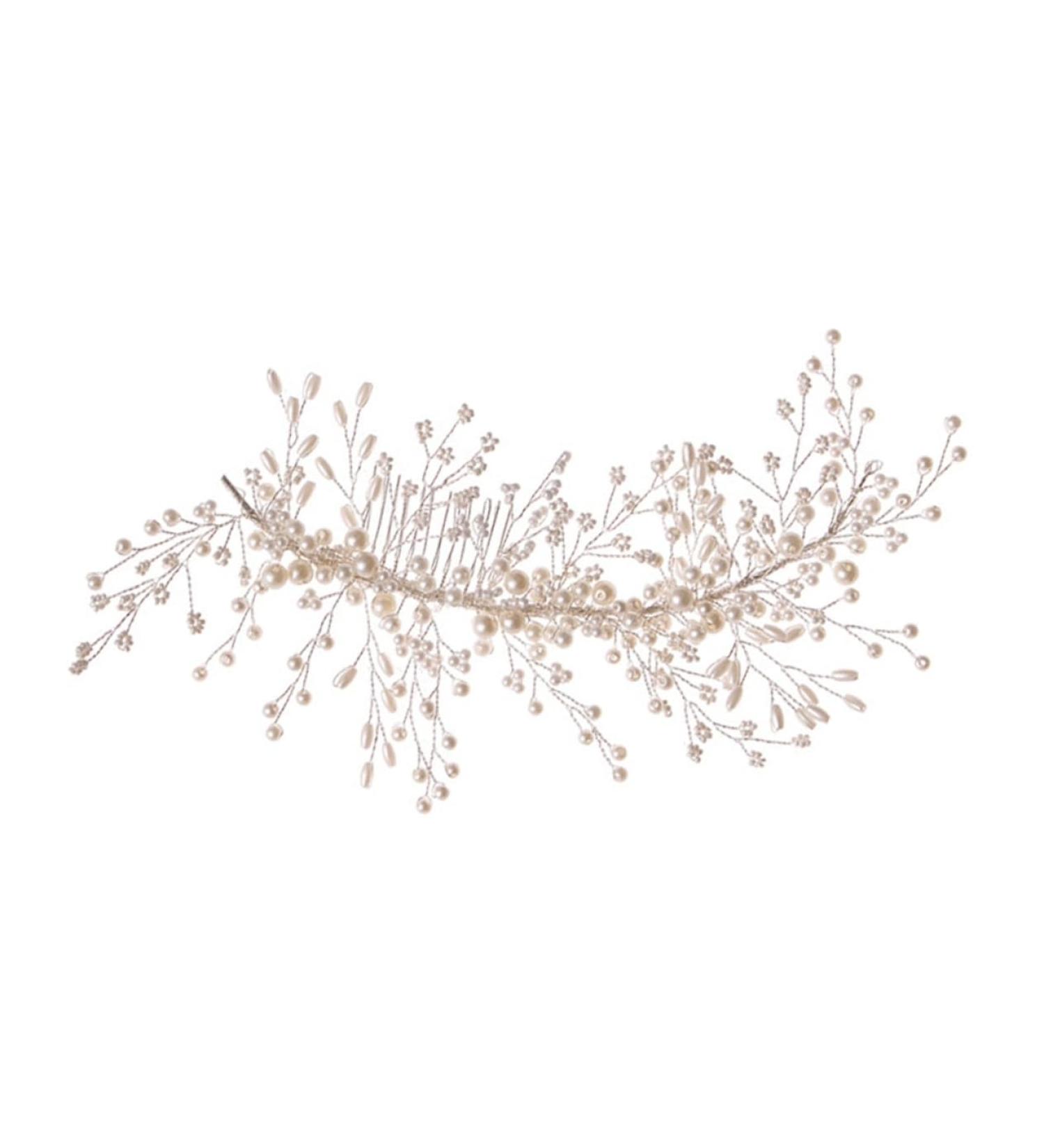 Beatifufu Braided Pearl Hair Comb Bridal Hair Accessories Wedding Headpiece for Bride Pearls Hair Comb Wedding Hair Comb Bridal Hair Comb Bride Hair Comb Wedding Hair Accessories - Buy Online on GoSupps.com