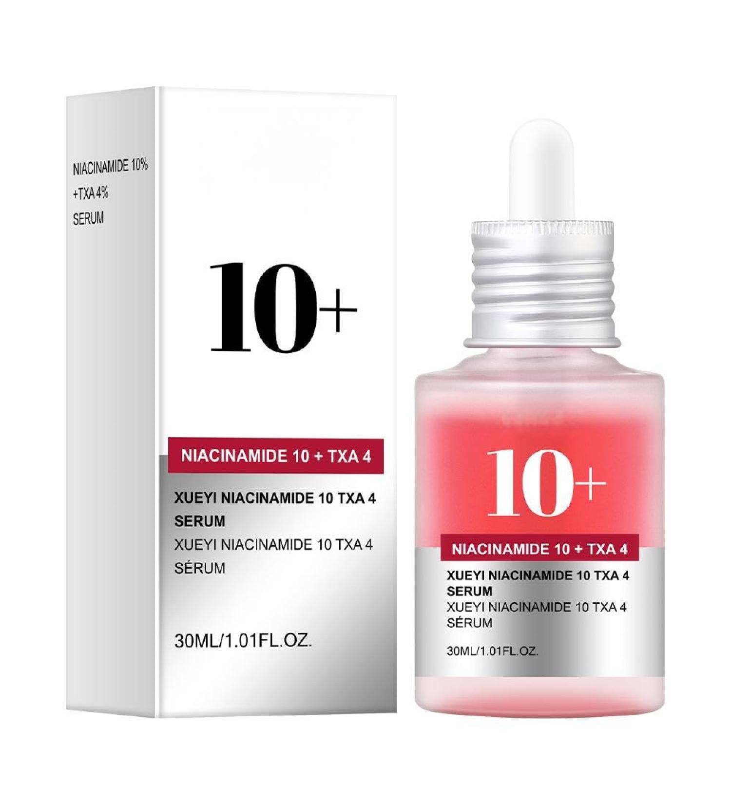 Niacinamide 10 + TXA 4 Serum Hyaluronic Acid Tranexamic acid Facial Serum for Glass Skin Clarifying Radiant Complexion with Natural Color Korean Skin Care (30ml /1.01 fl.oz) - Buy Online on GoSupps.com