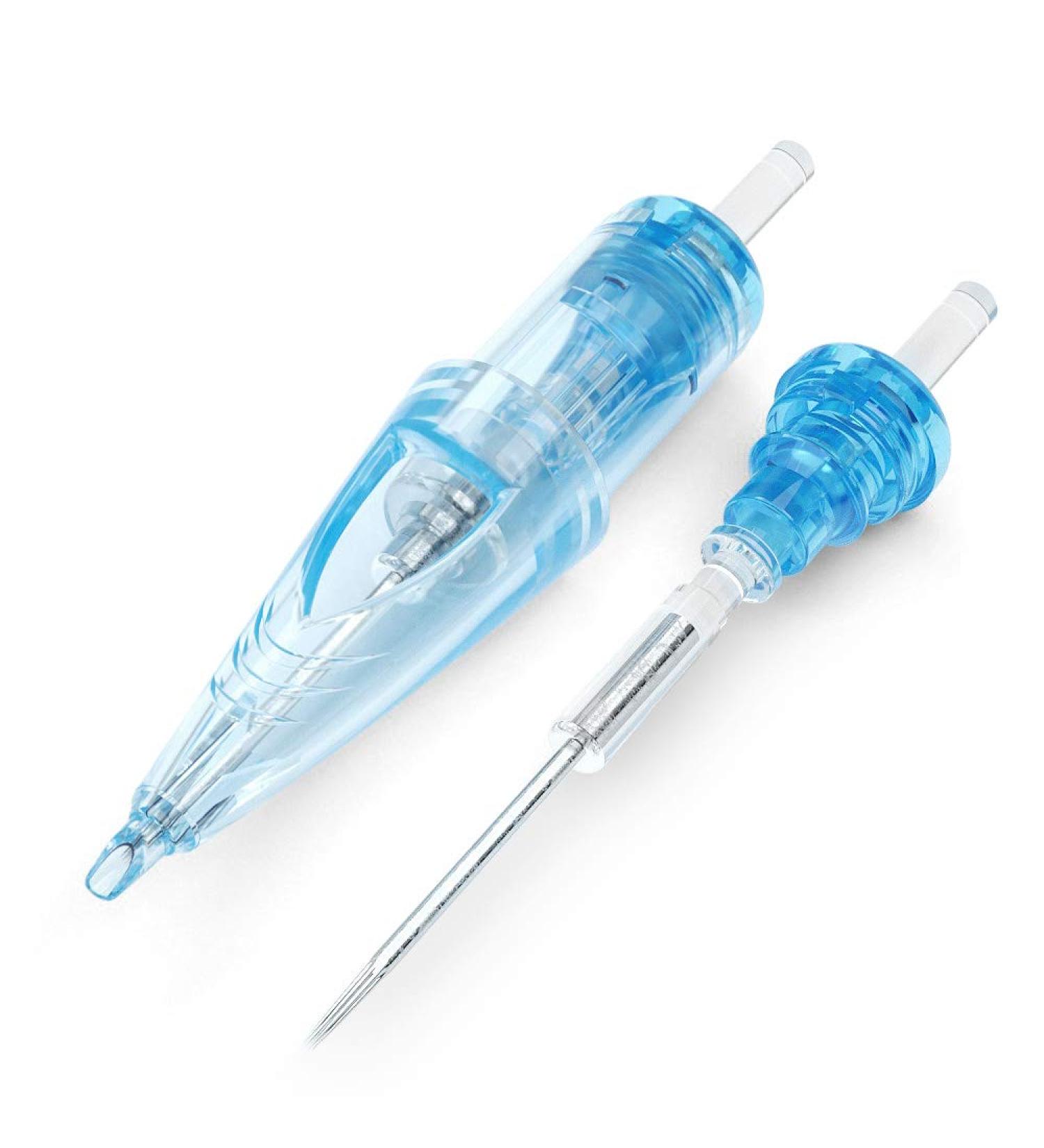 WJX Tattoo Cartridges 20Pcs Disposable Needles Round Liner 0401RL - Precision and Quality for Professional Tattoo Artists - Buy Online on GoSupps.com